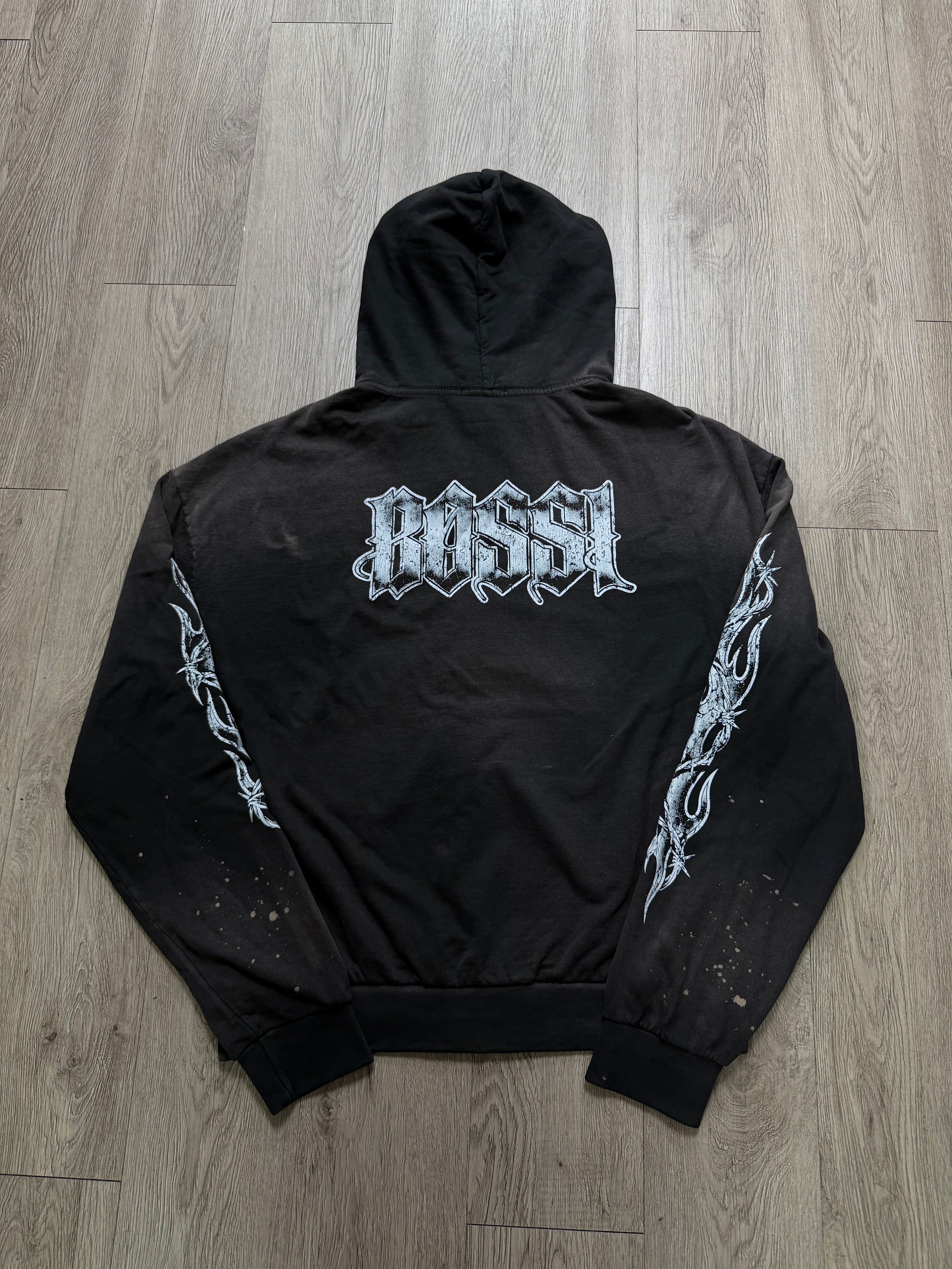 Bossi Skull Pile Black Hoodie