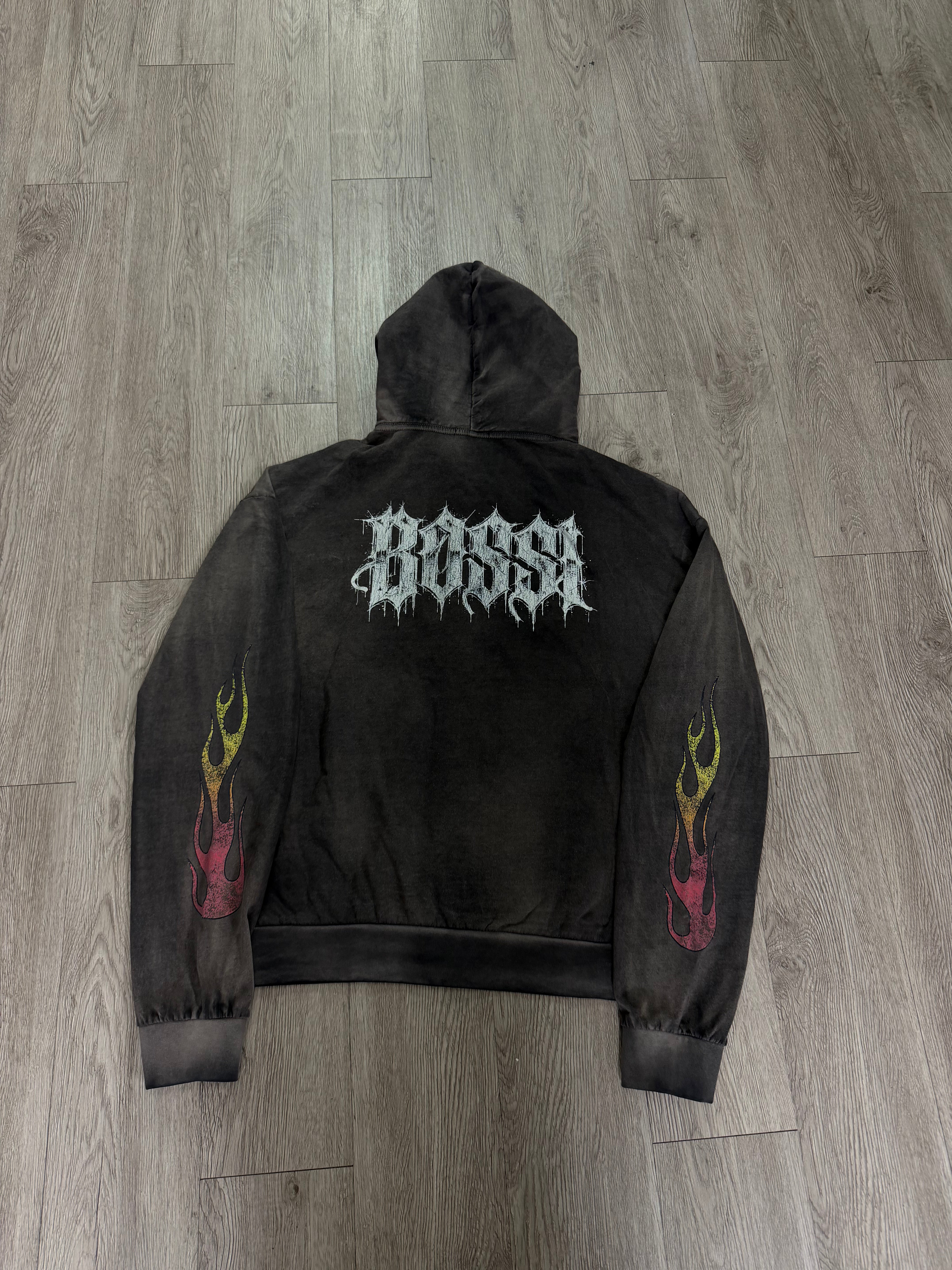 Bossi Black ZIp Hoodie
