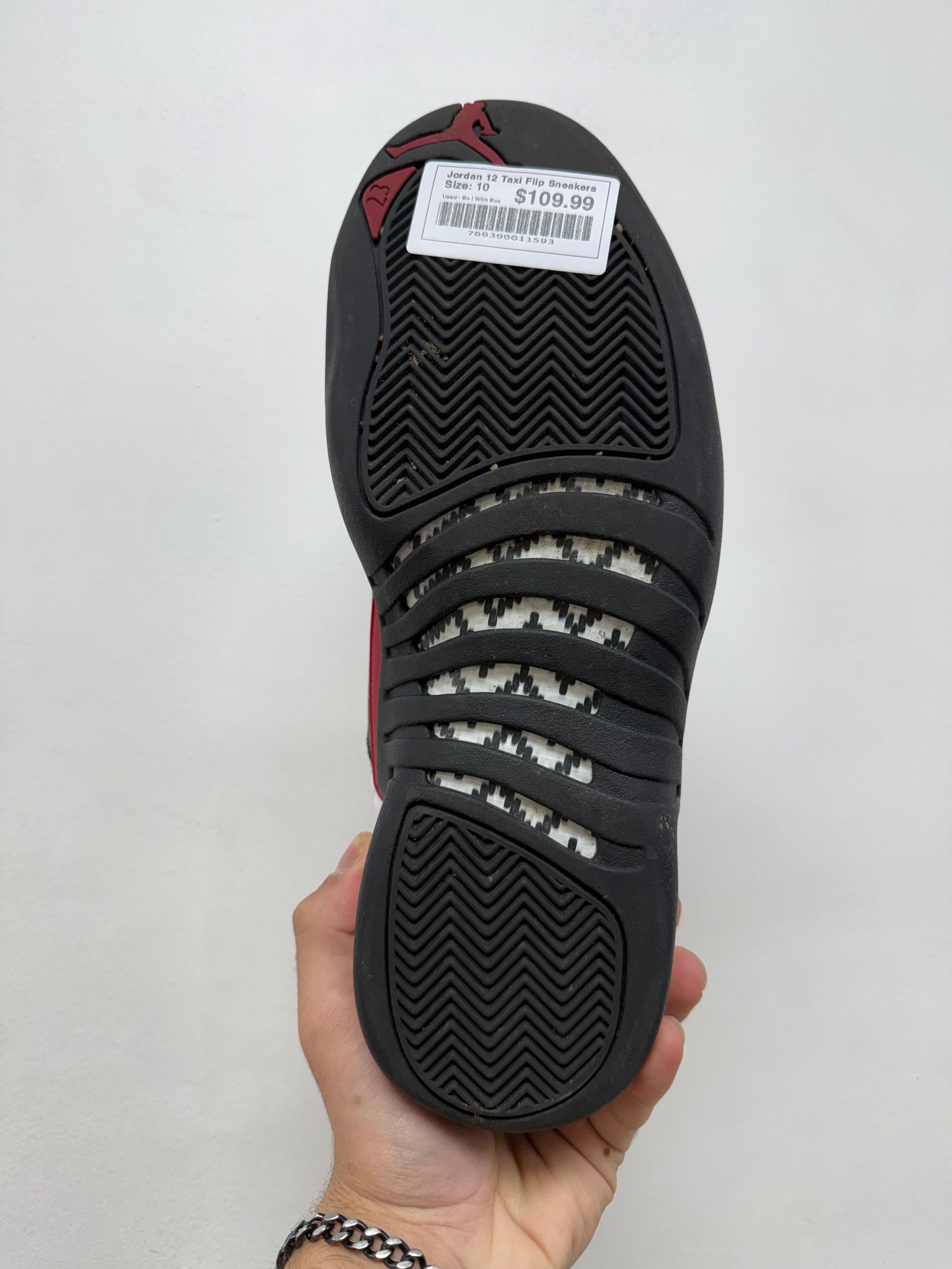 Jordan 12 Taxi Flip Sneakers