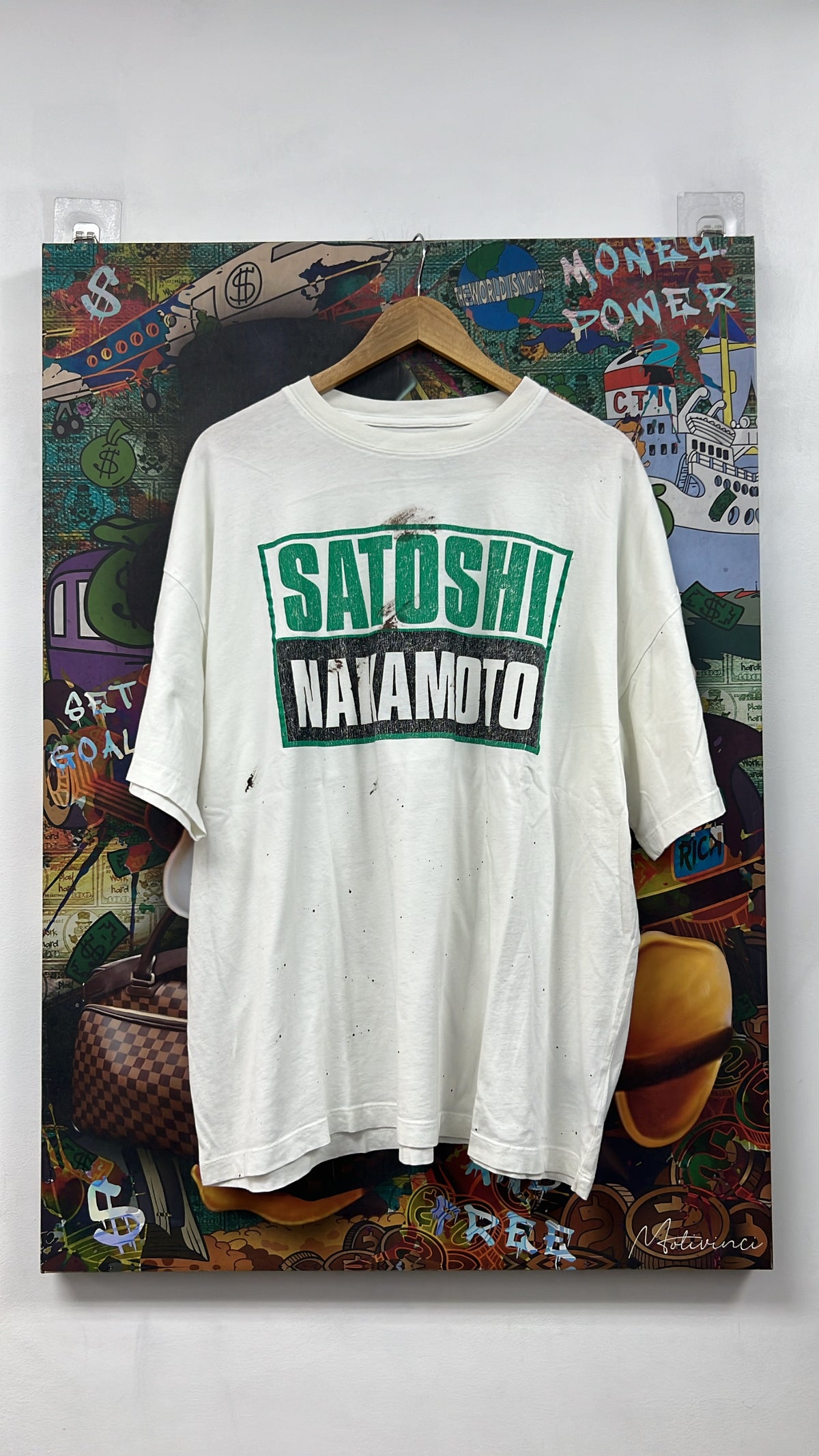 Satoshi Nakamoto Minute Man Tee