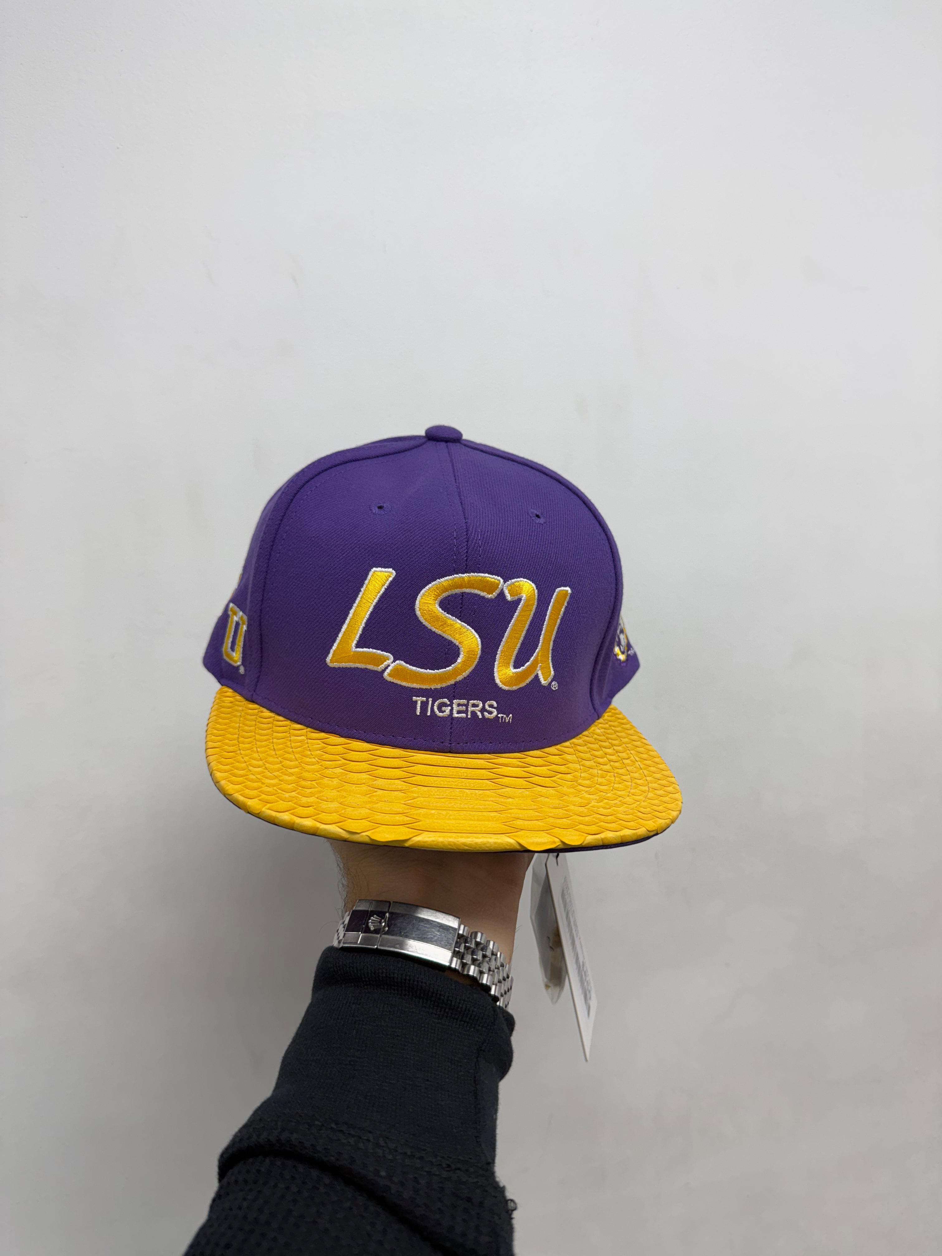 Just Don Purple Yellow LSU Hat