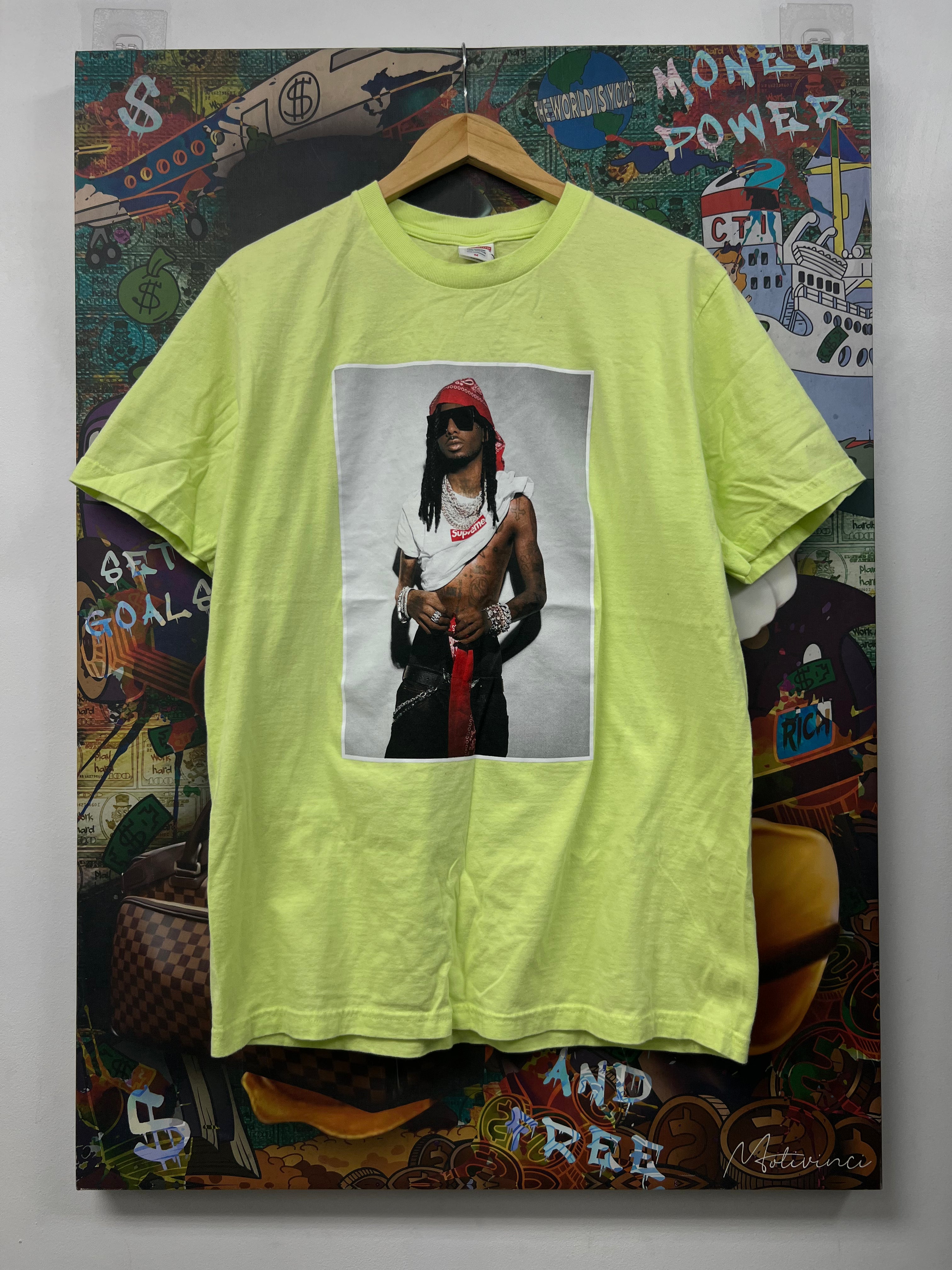Supreme Lime Playboi Carti Tee
