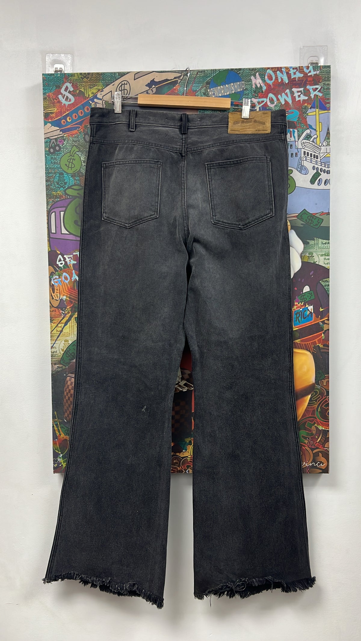 The Sekrit Saints Studded Chopper Carpnter Jeans