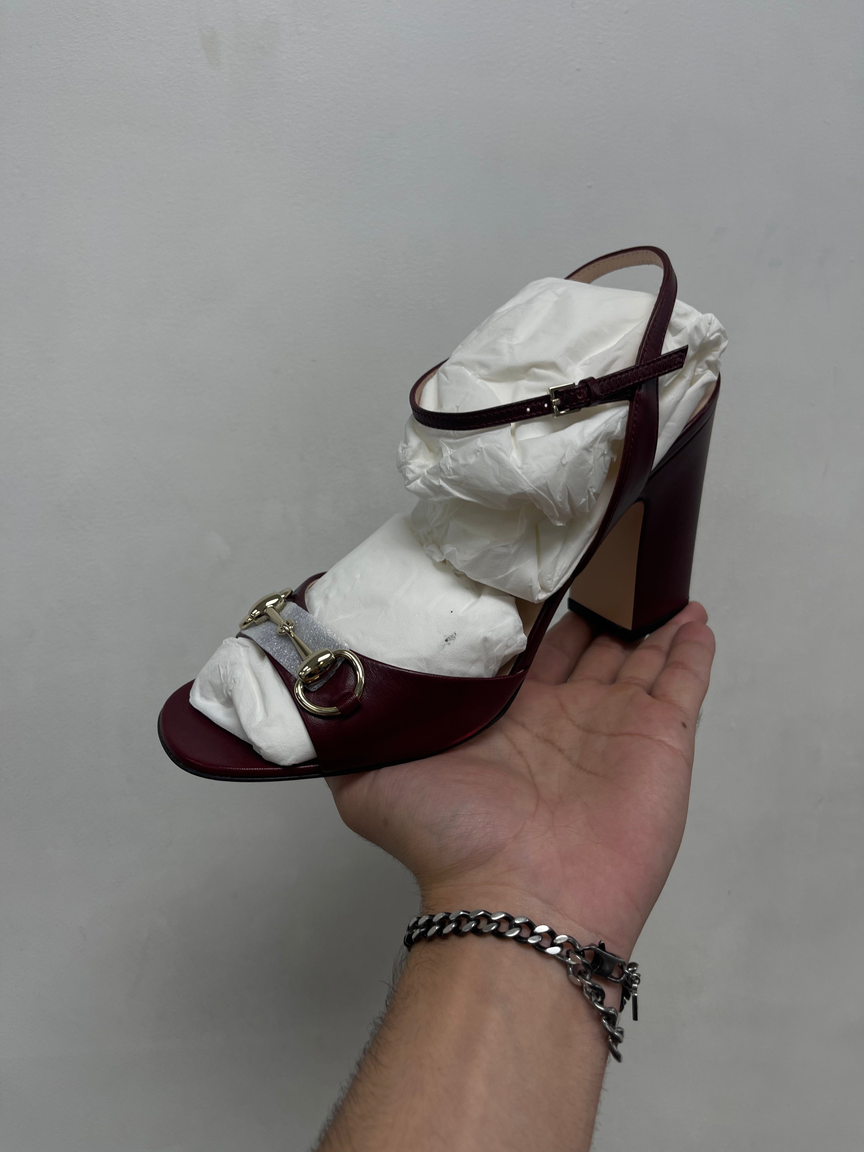 Gucci Horsebit Platform Sandals