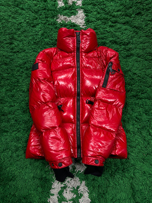 Sam's Female's Bubble Coat Red Used Small