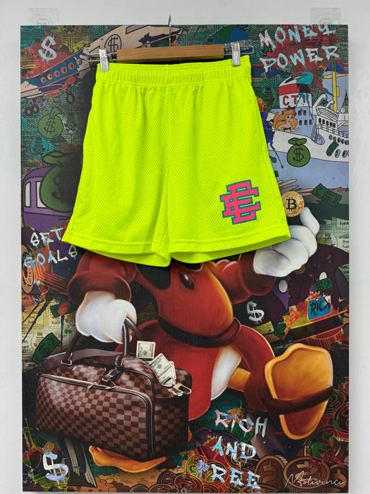 EE Shorts Neon Pink Used Small N/A