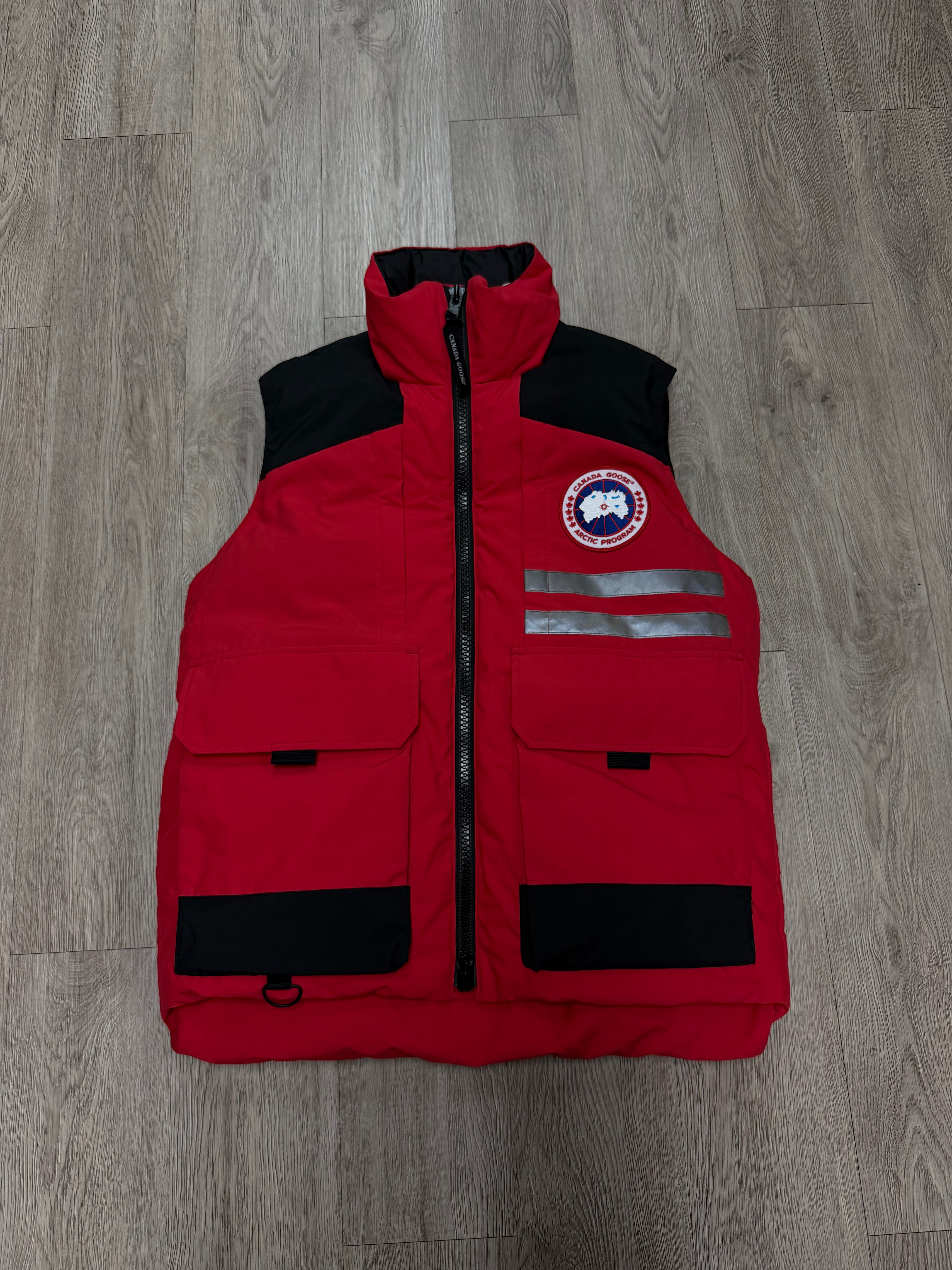 Canada Goose Red Duncan Vest Puffer Vest