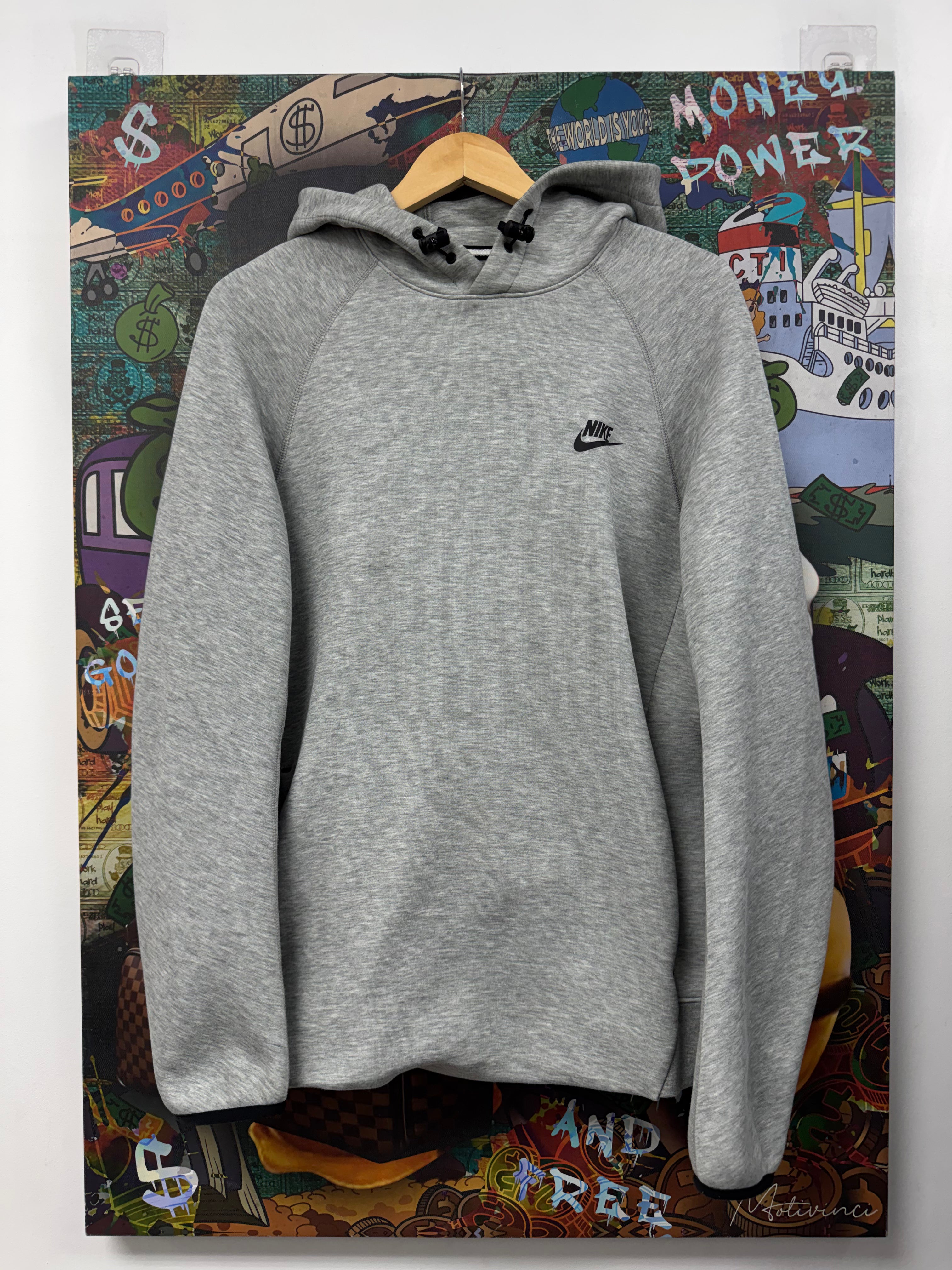Nike Grey Tech Pullover Hoodie