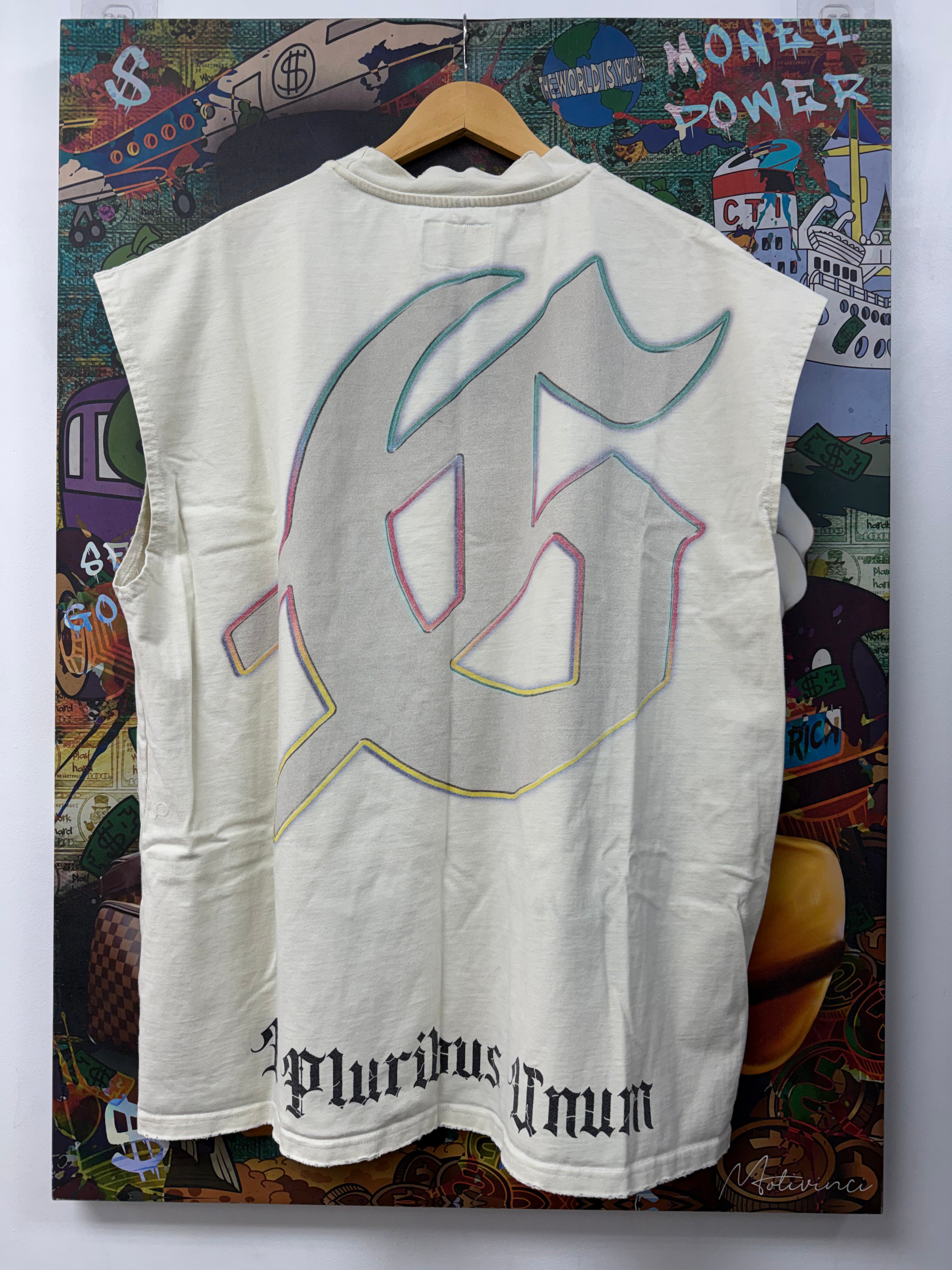 Godspeed Cream Mankind Vs Ai Sleeveless Tee