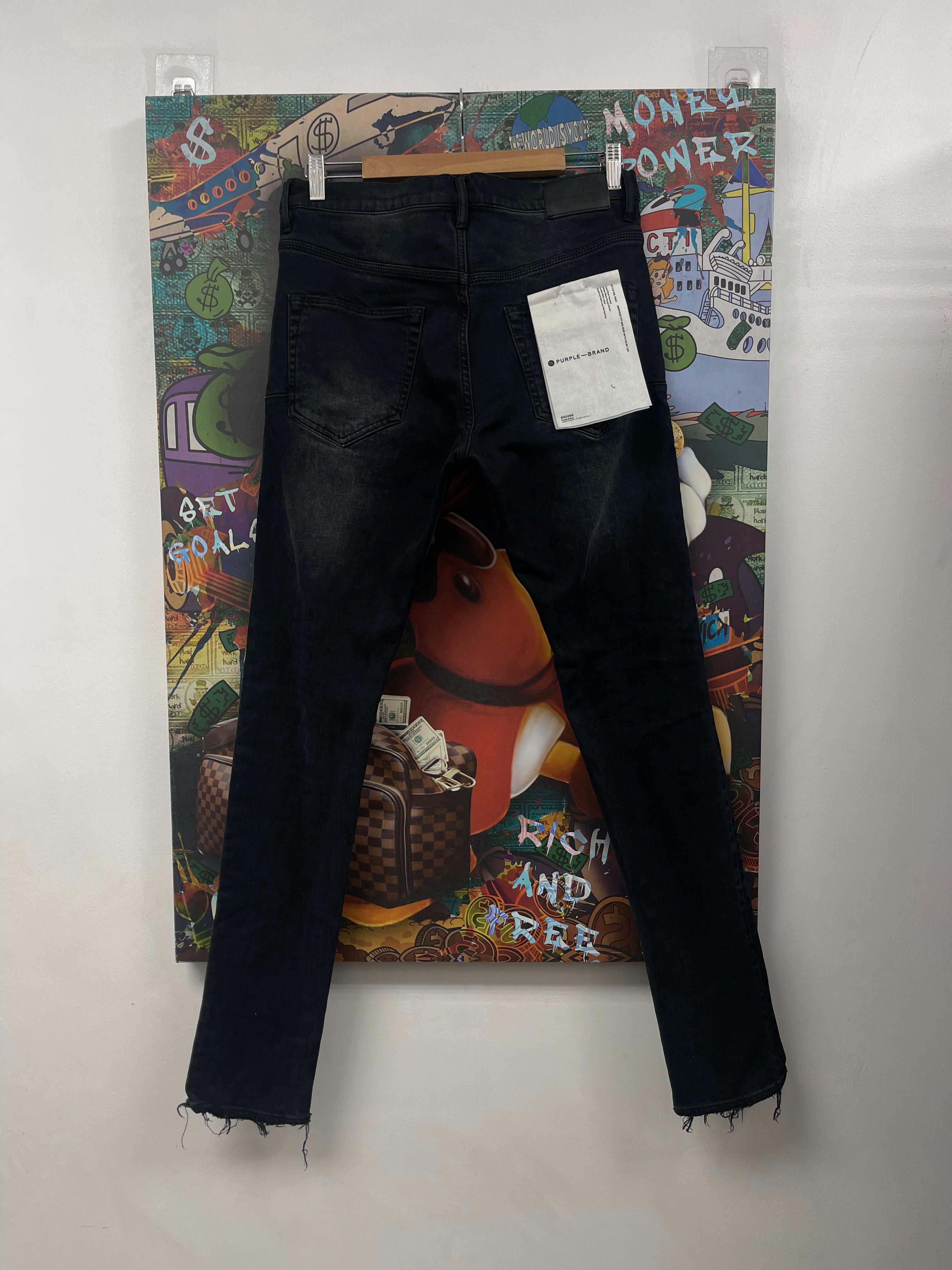 Purple Brand Black Black Jeans