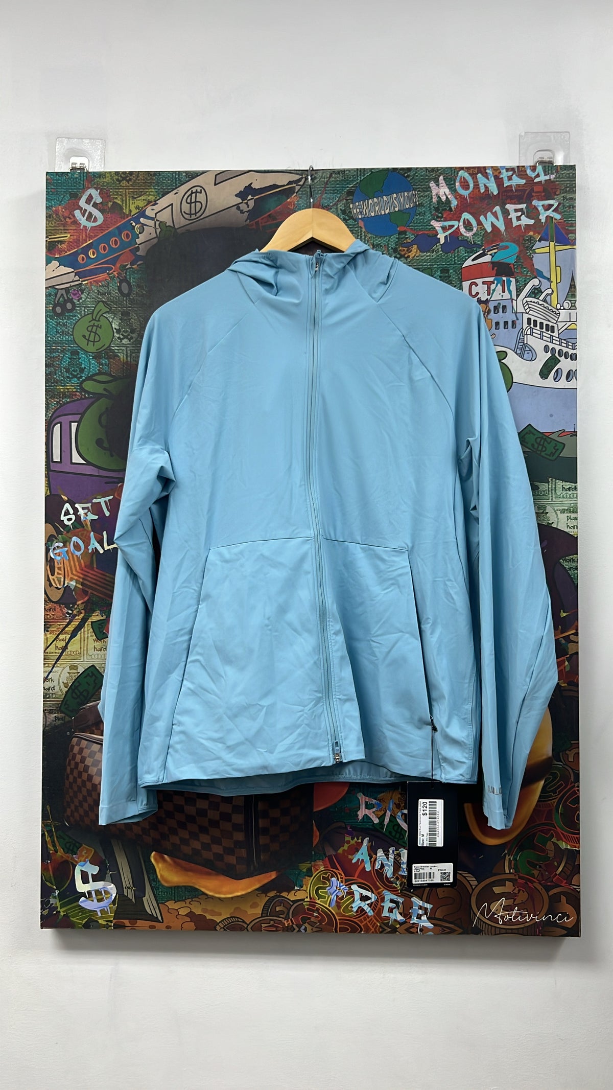 Lululemon Baby Blue Pacebreaker Track Jacket