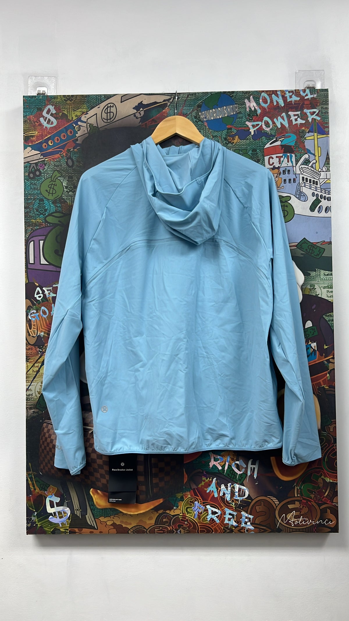 Lululemon Baby Blue Pacebreaker Track Jacket