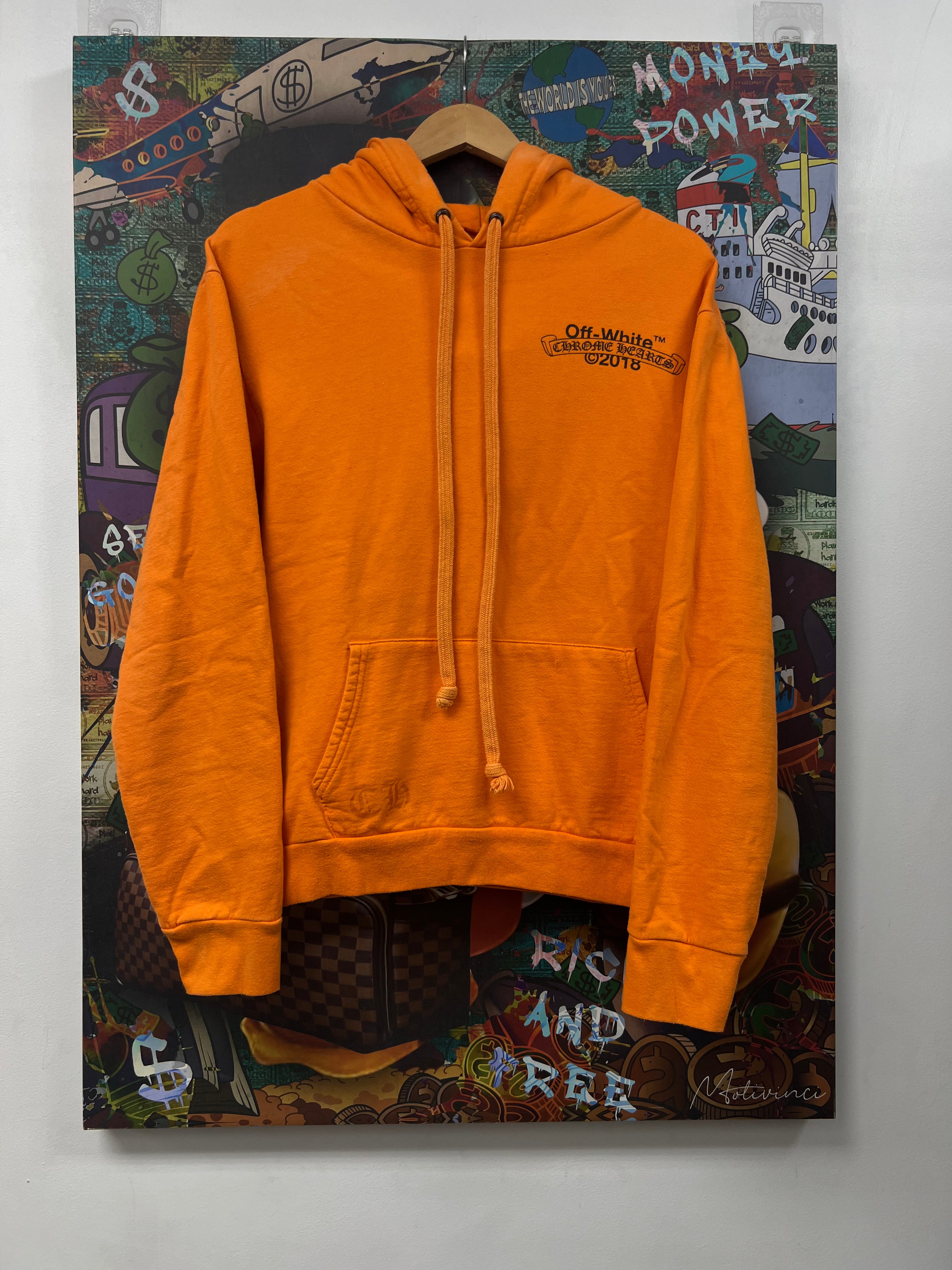 Chrome  Hearts x Off White Hoodie