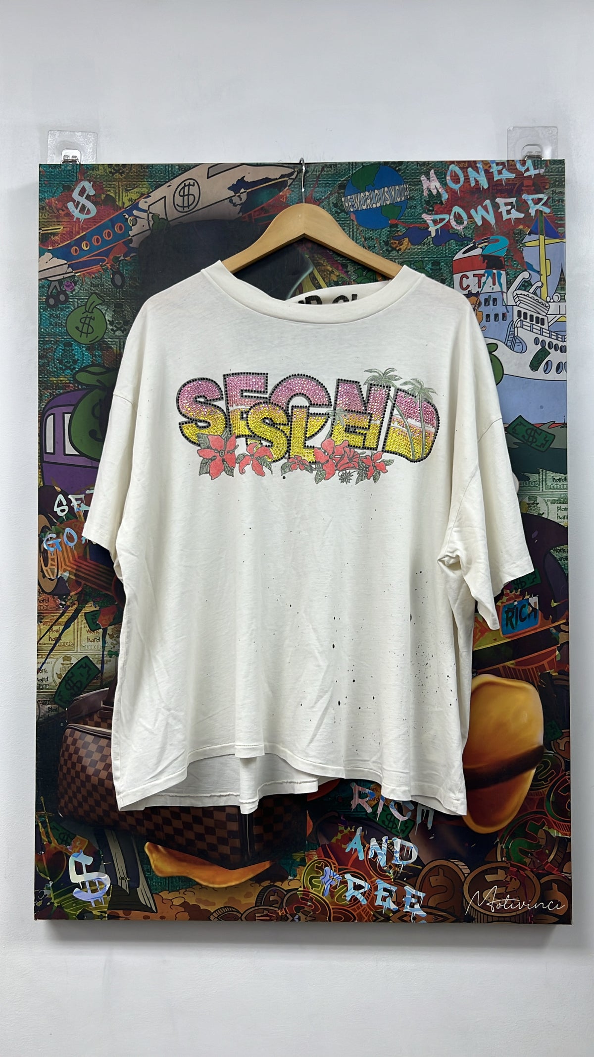SCND SLF Flooded Turks Torque Tee