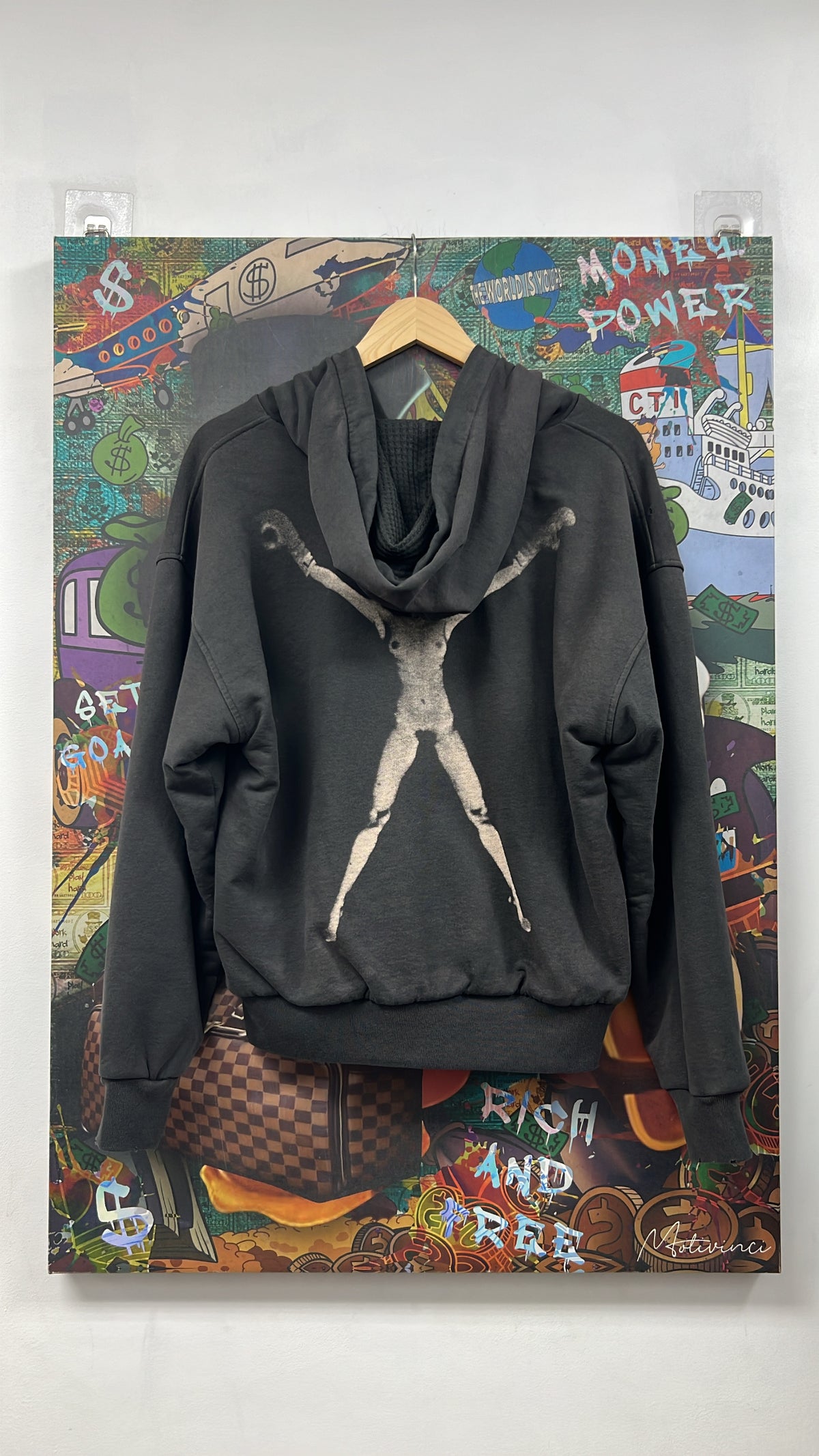 ENFANTS RICHES DÉPRIMÉS Stretched Out Thermal Lined Zip Up