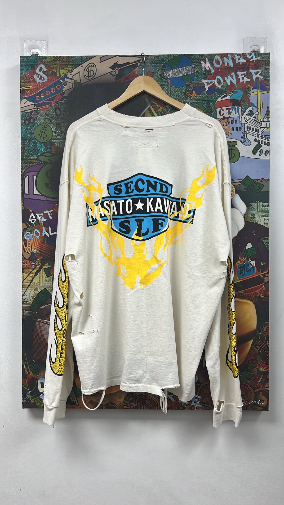 SCND SLF Firestorm Vintage Yellow Long Sleeve
