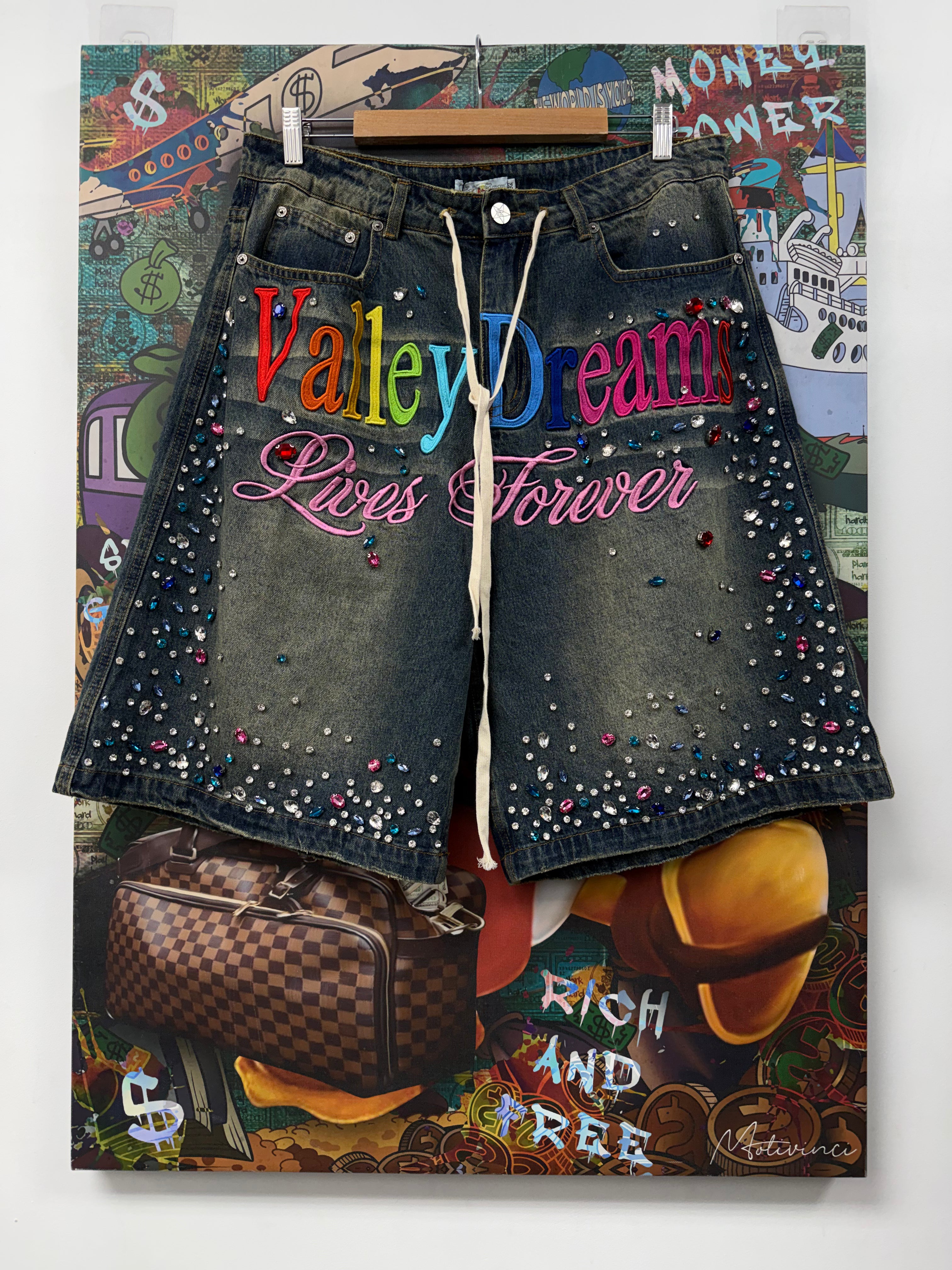 Vale Ice Cream Jorts Jean Shorts