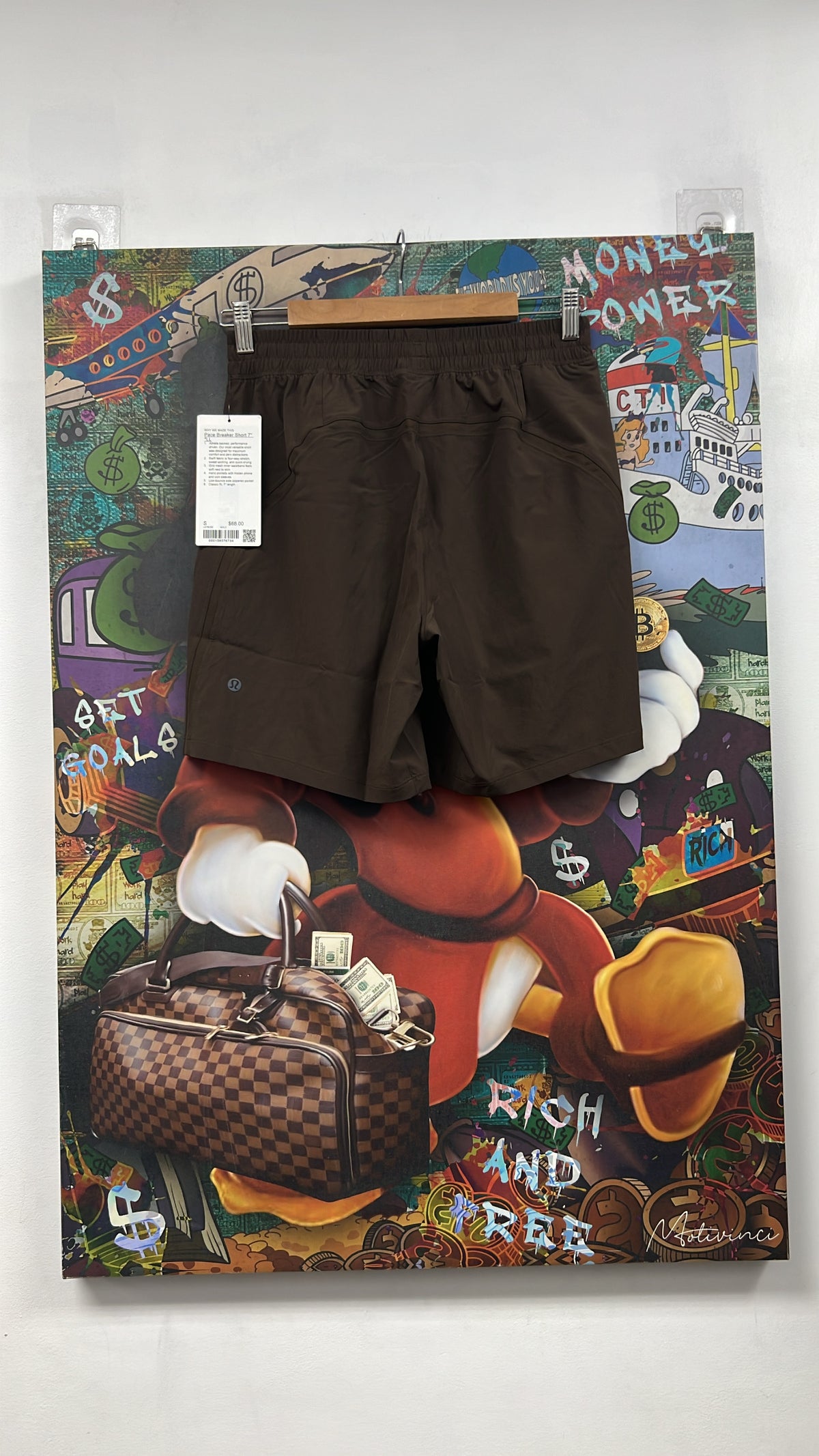 Lululemon Brown Pacebreaker Shorts