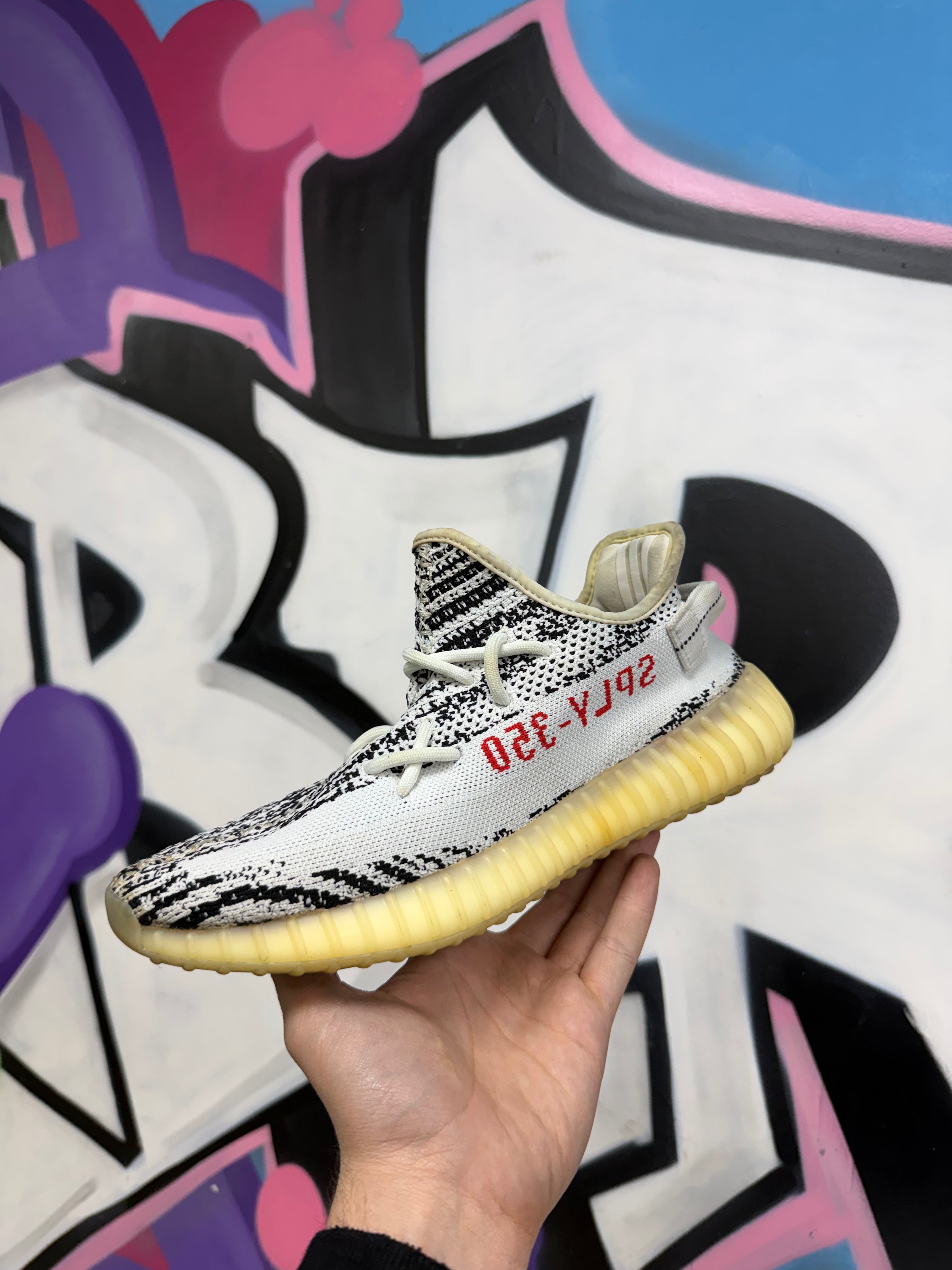 YZY 350 Zebra Sneakers