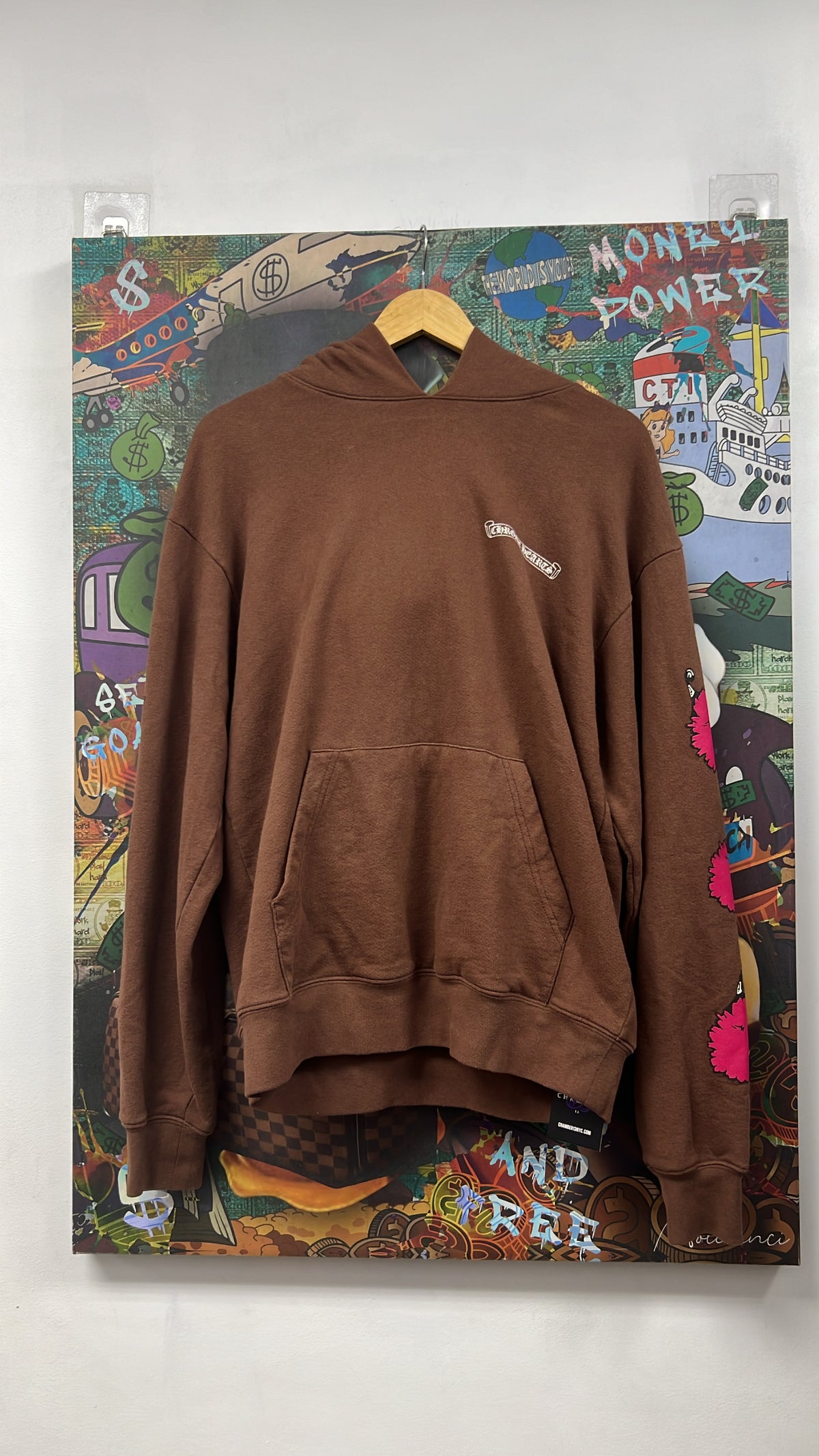 Chrome  Hearts Matty Boy Brown Structure Hoodie