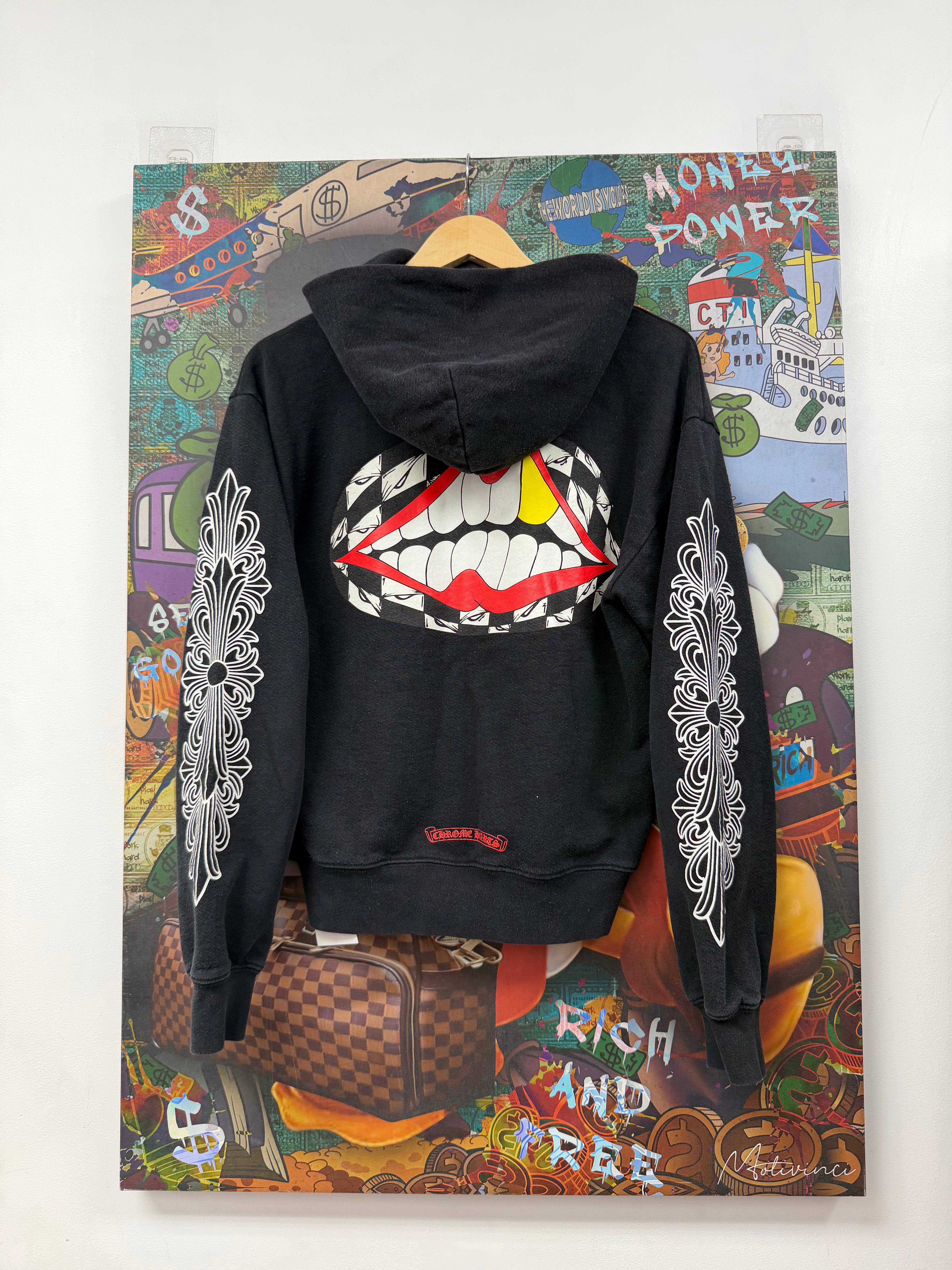 Chrome Hearts Matty Boy Chomper Floral Hoodie