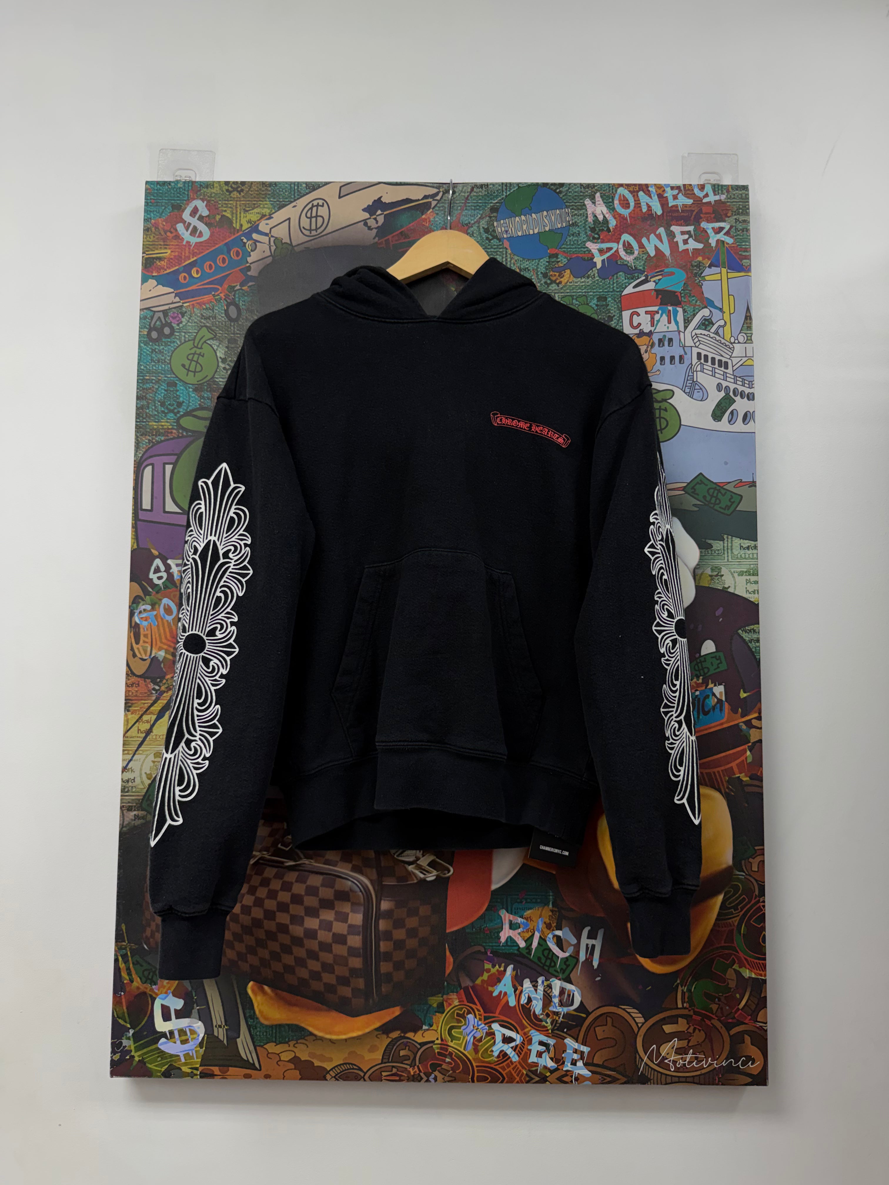 Chrome Hearts Matty Boy Chomper Floral Hoodie