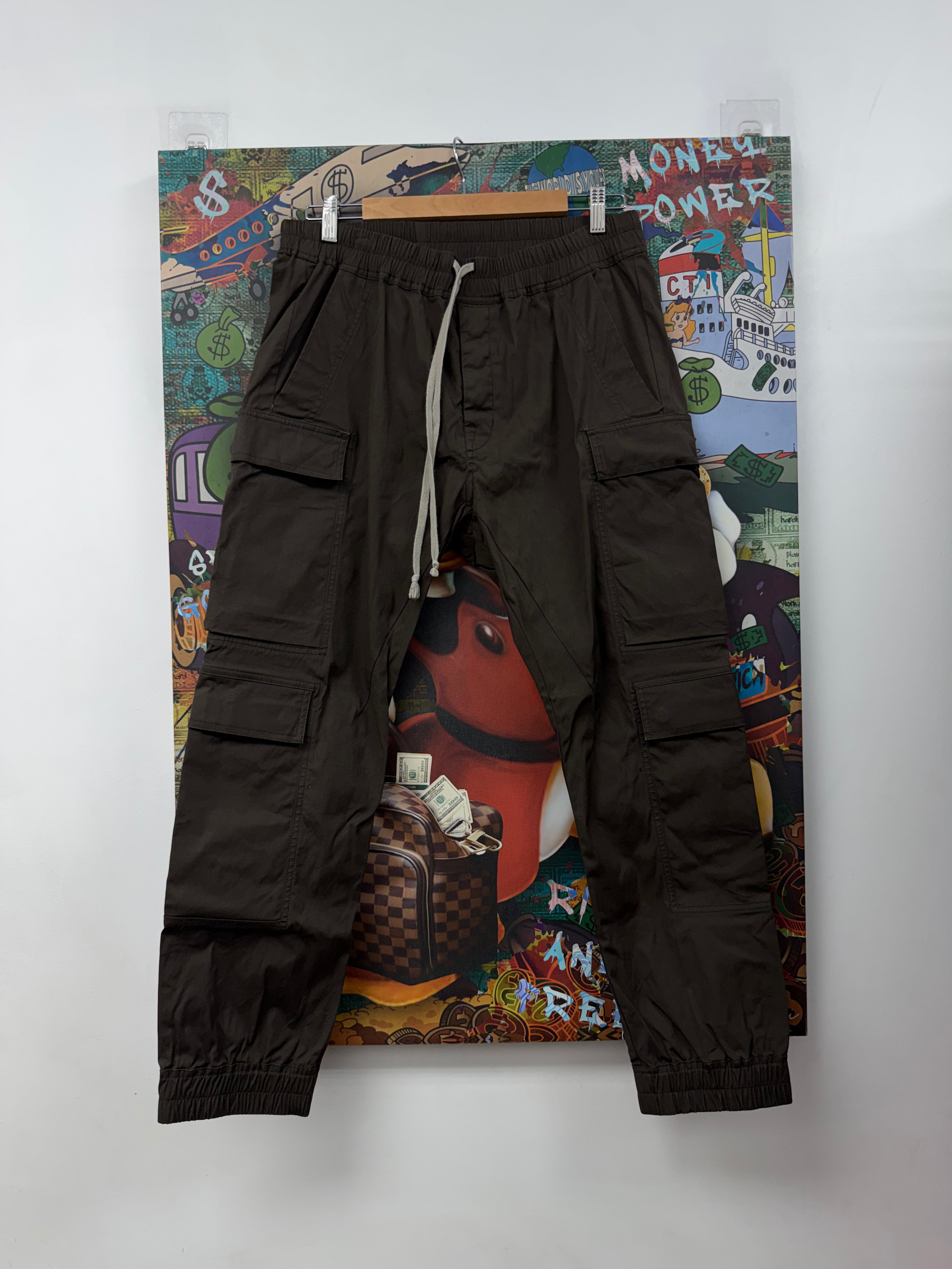 Rick Owens Dark Dust Mastodon Cargo Pants