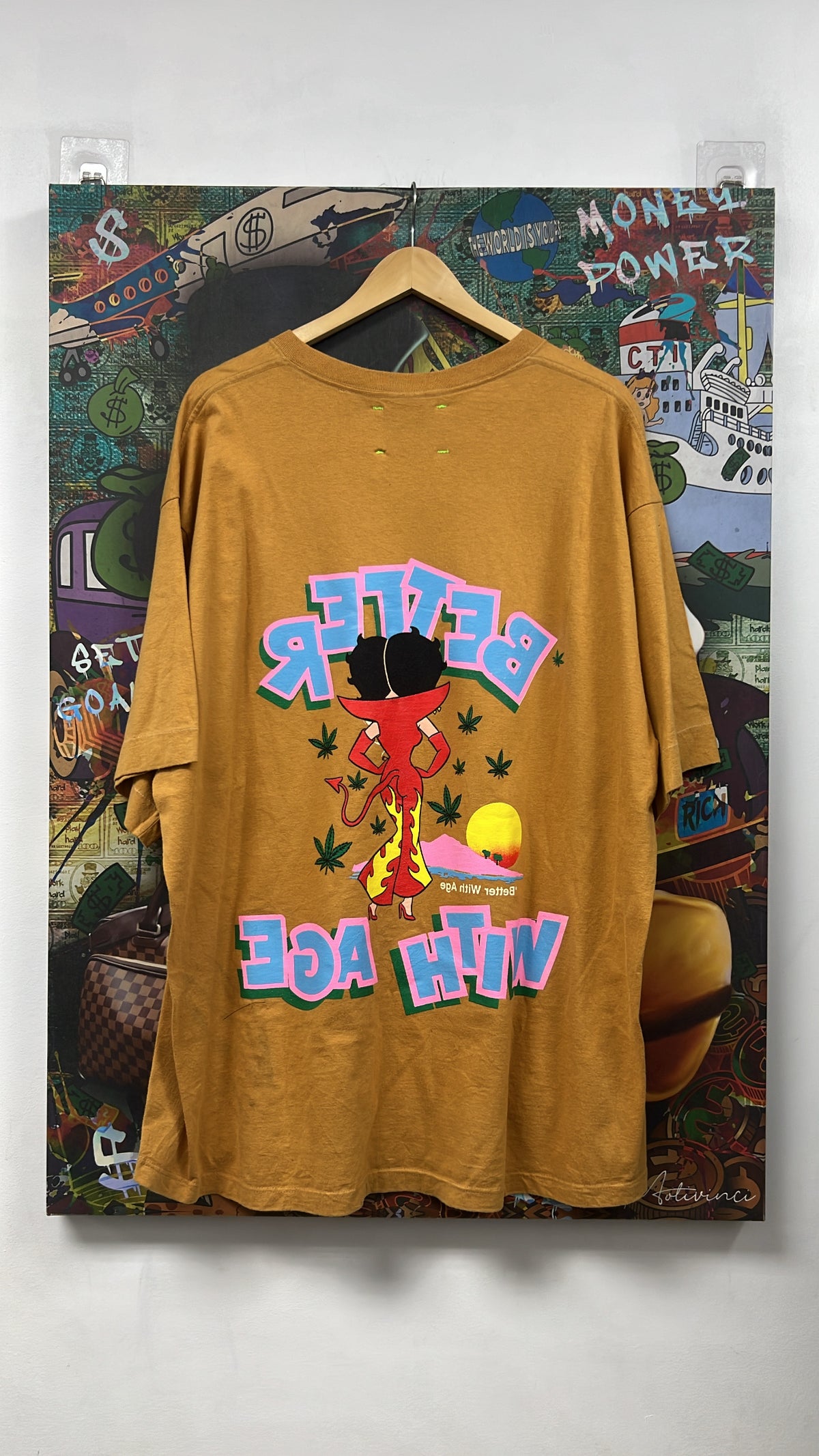 Better With Age Tan Better Boop Tee