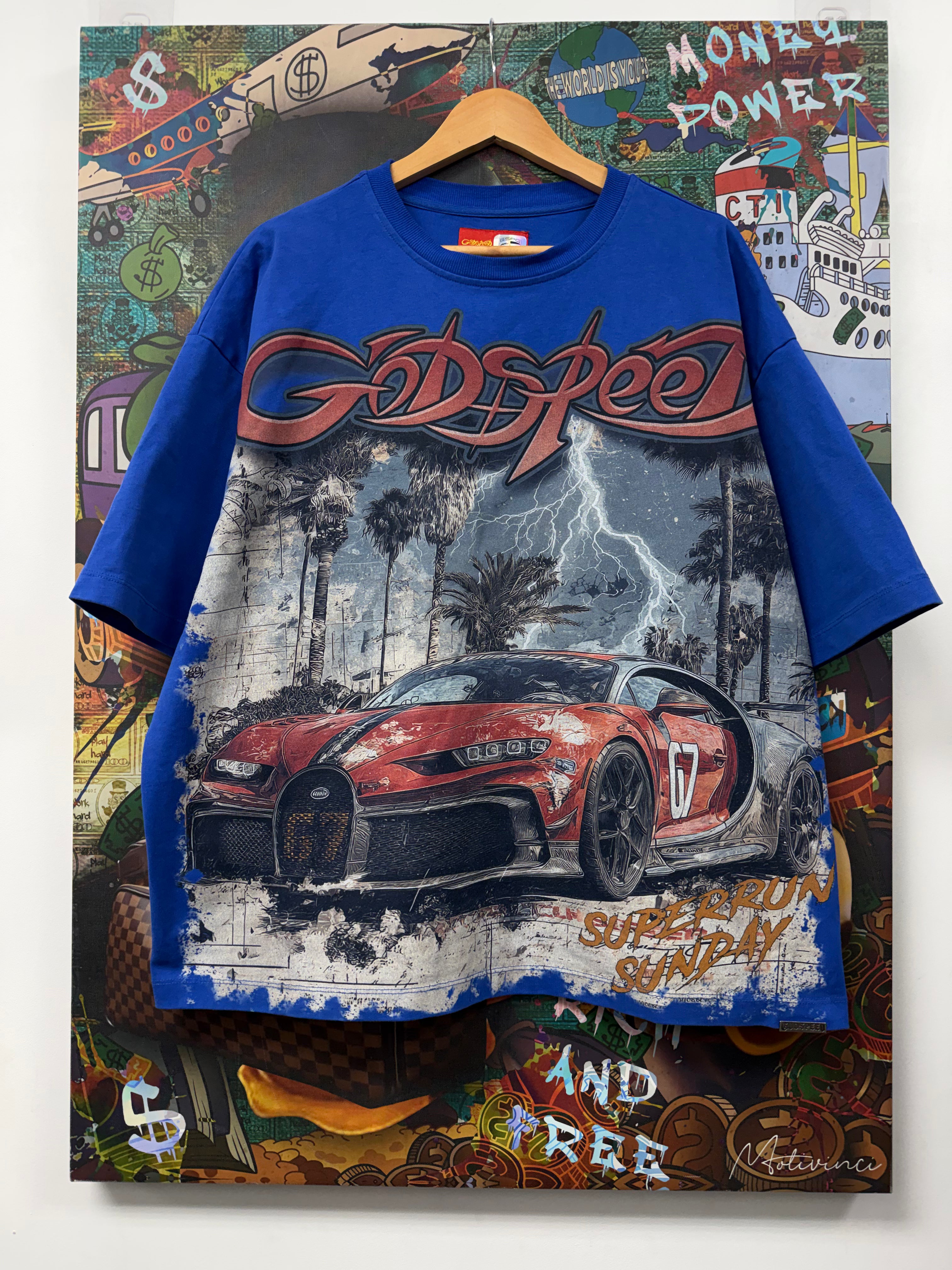 Godspeed Royal Blue Surf Club Tee