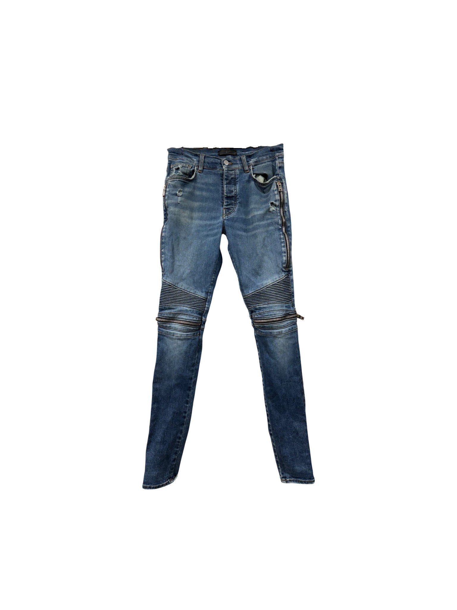 Amiri "Mx2" Denim Light Wash Jeans
