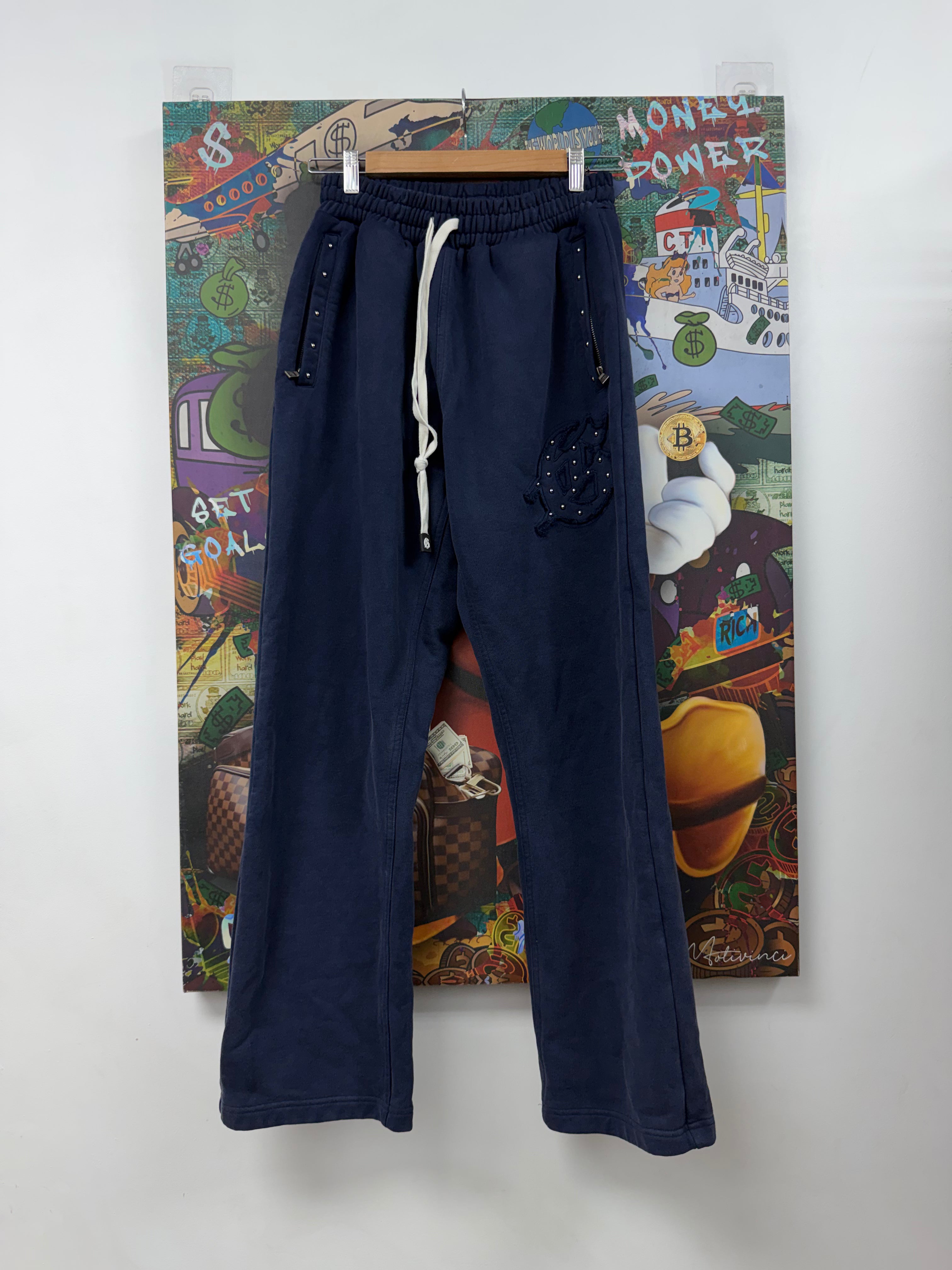 Godspeed Navy Studded Sweats