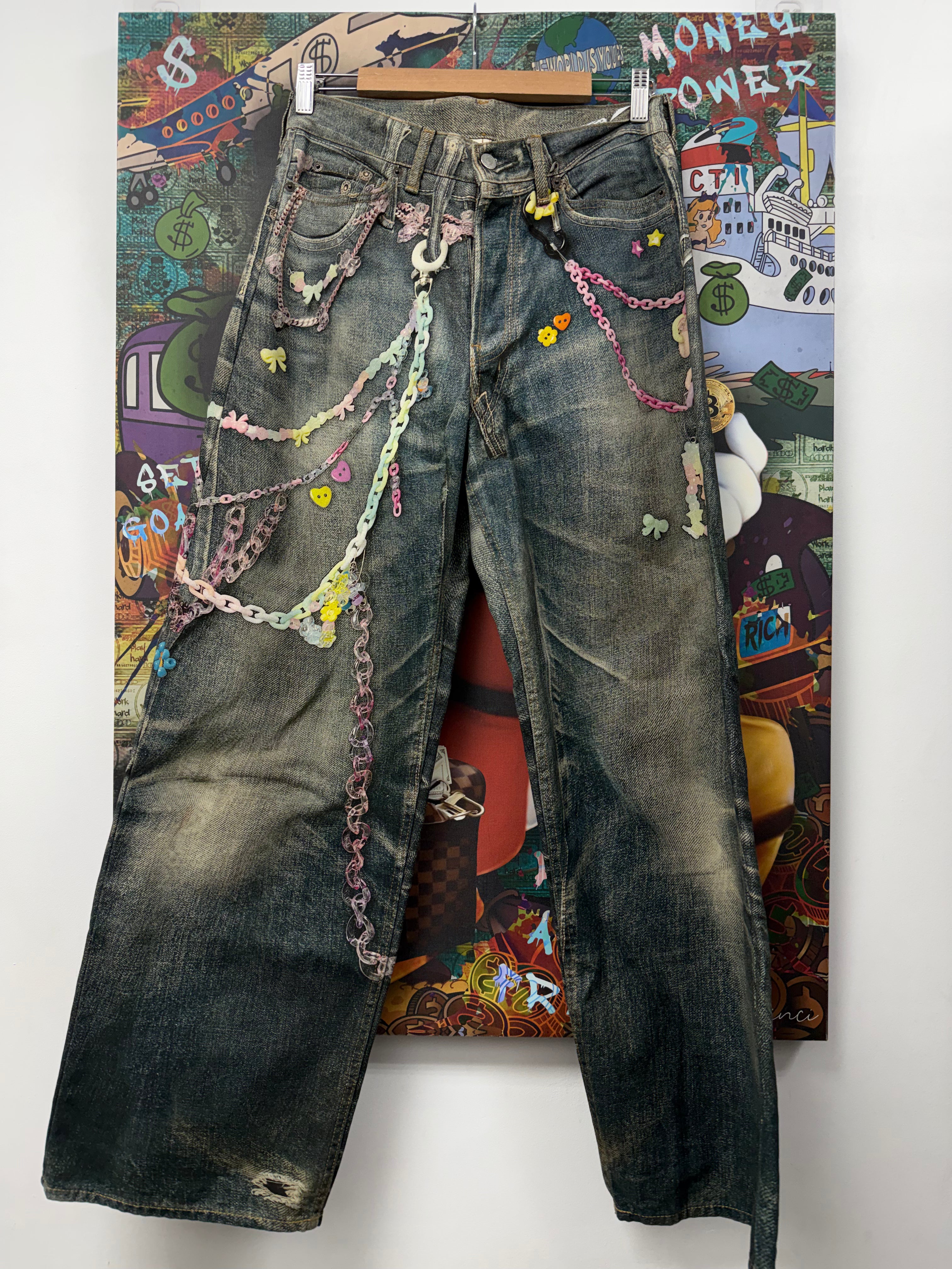 Acne Studios Pink Candy Jeans