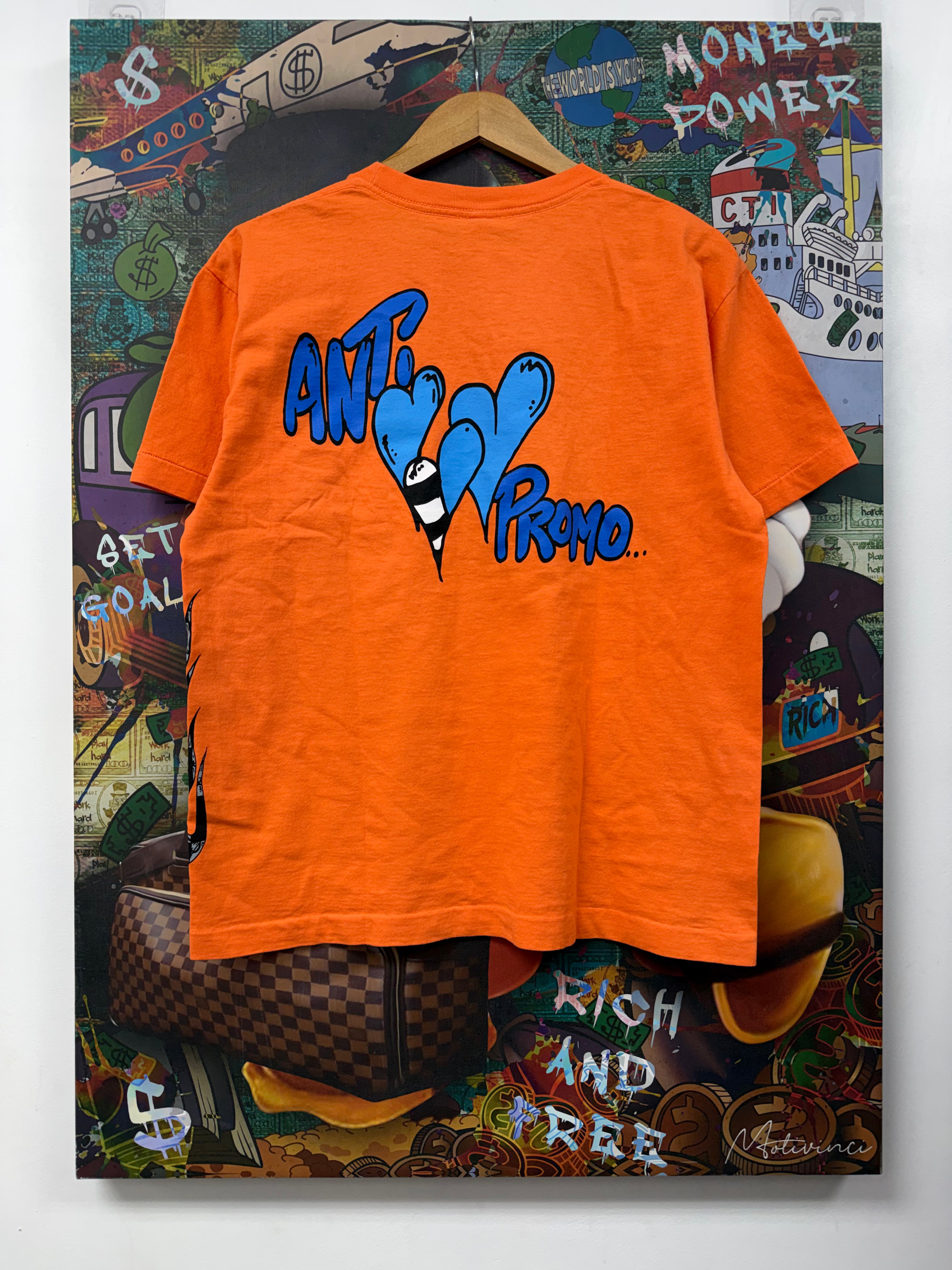 Matty Boy Anti Promo Orange Blue Tee