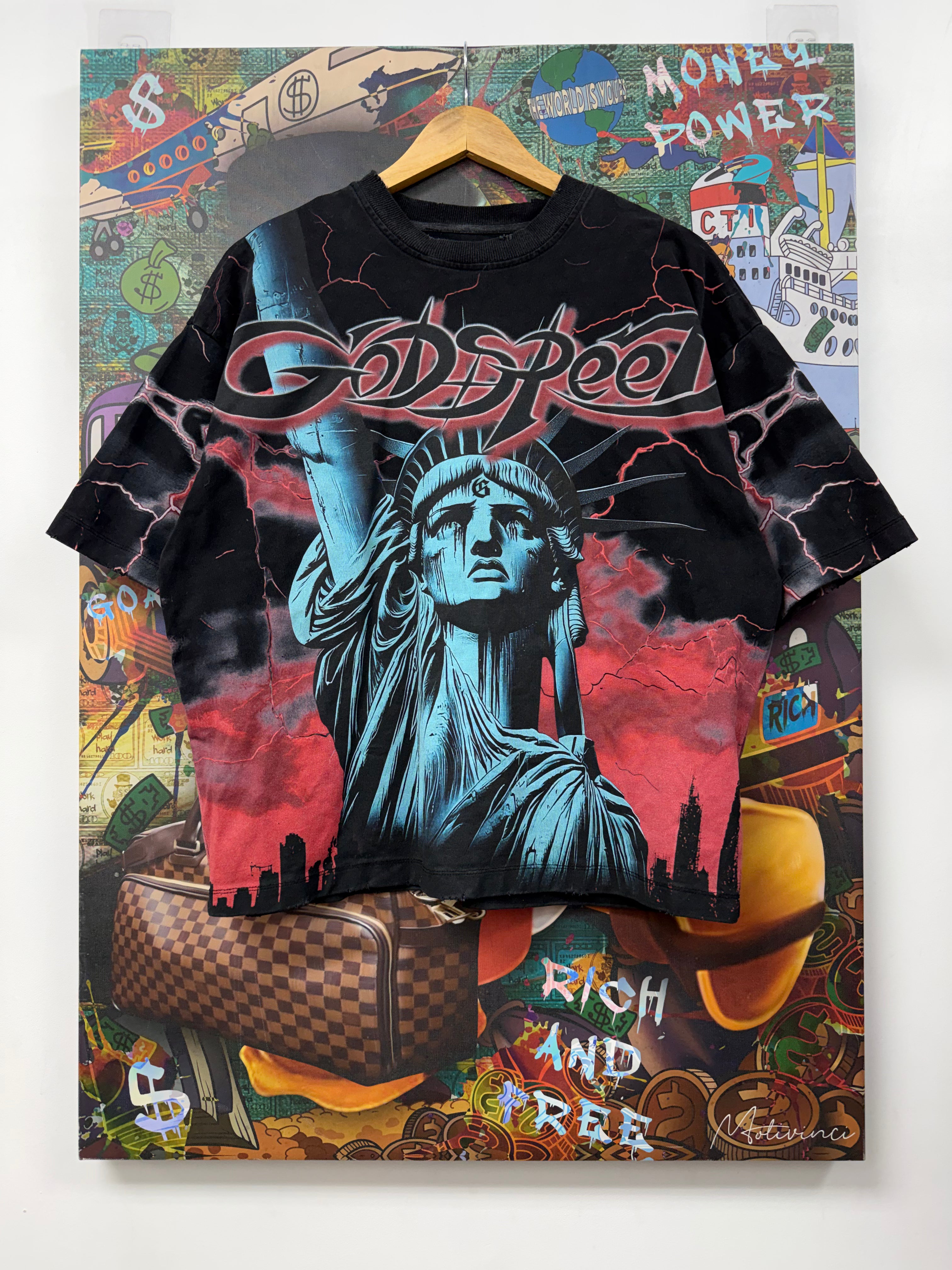 Godspeed Red Voltage Tee