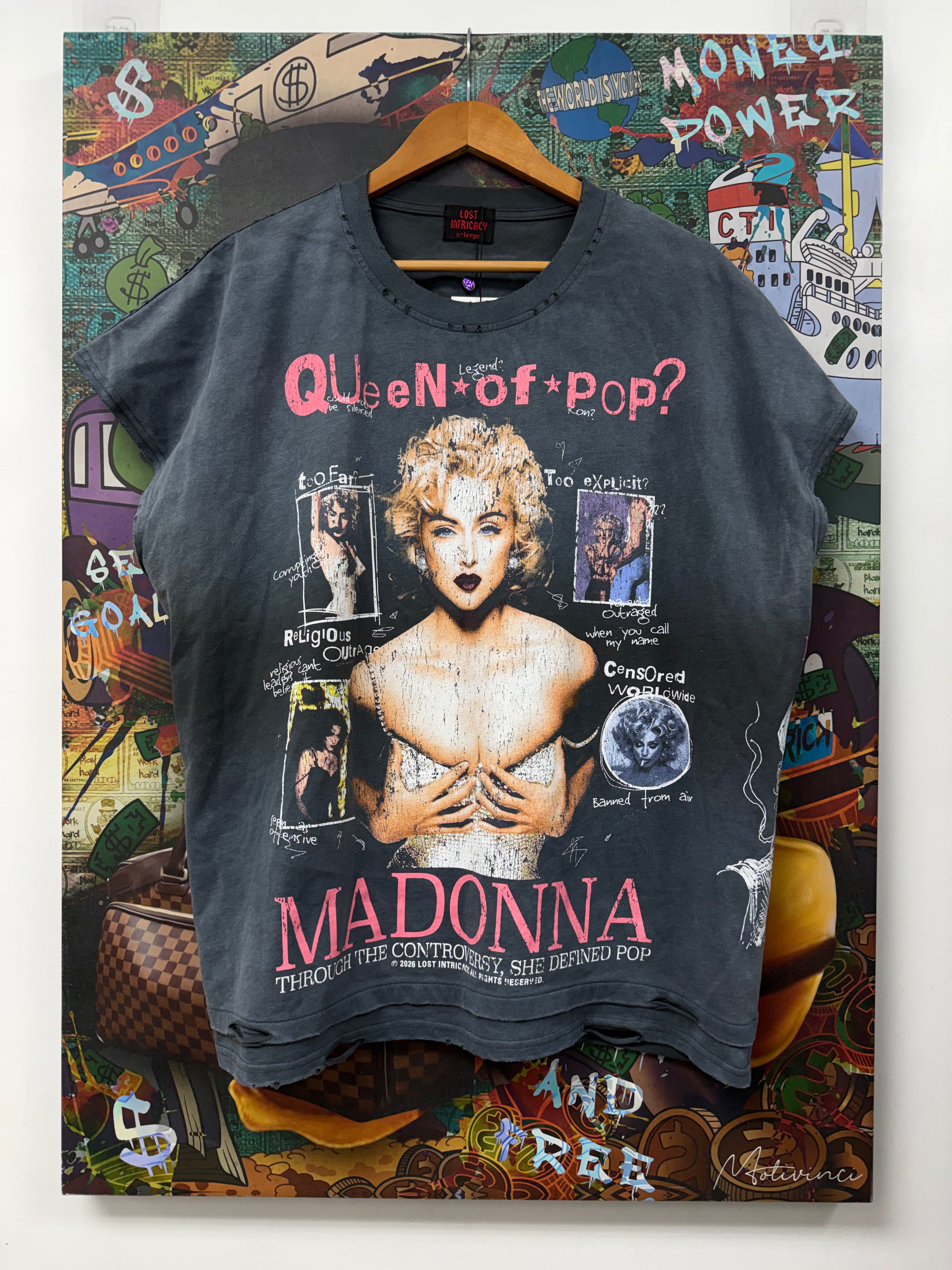 Lost Intricacy Madonna Sleeveless Tee