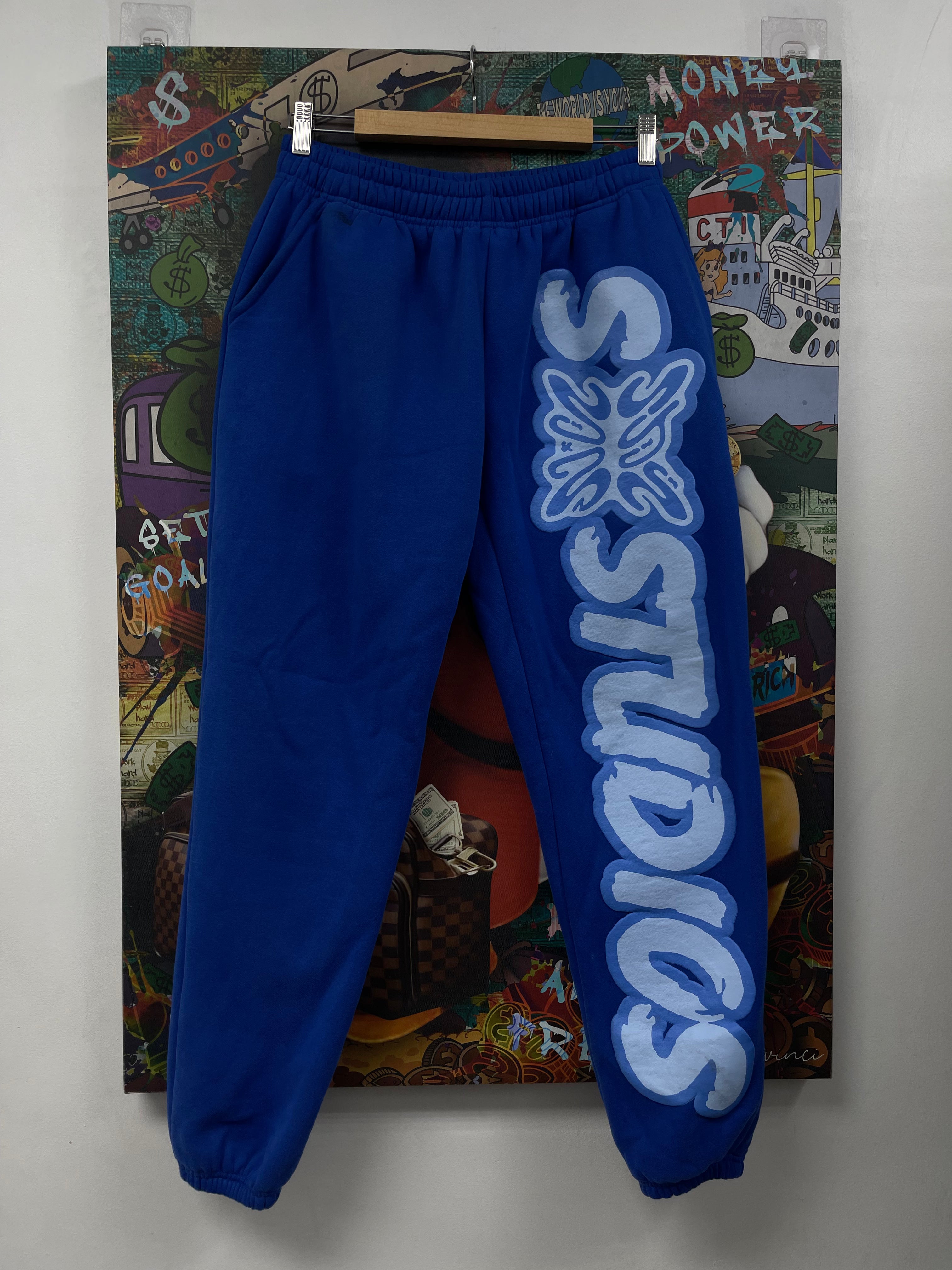 SB Studios Navy Baby Blue Sweats