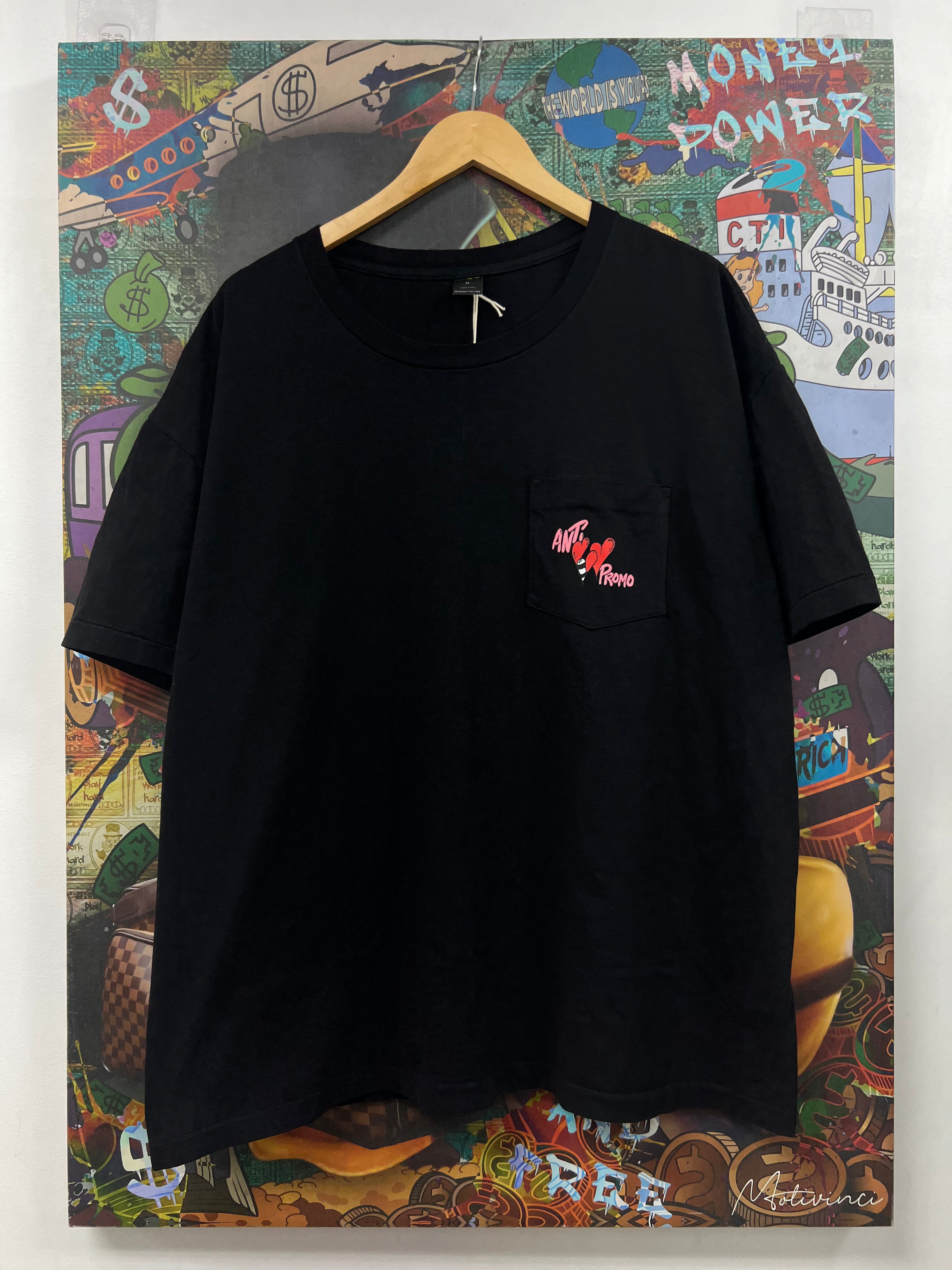 Matty Boy Anti Promo Pink Chomper Tee