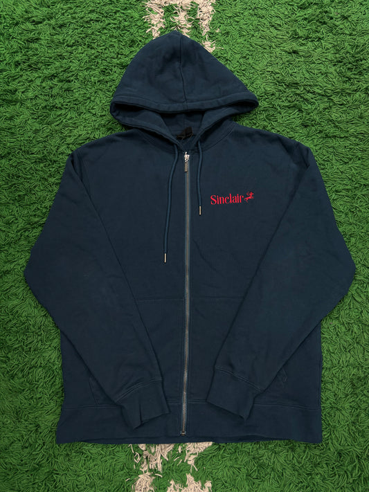 Sinclair Zip Up Navy Red Used Large