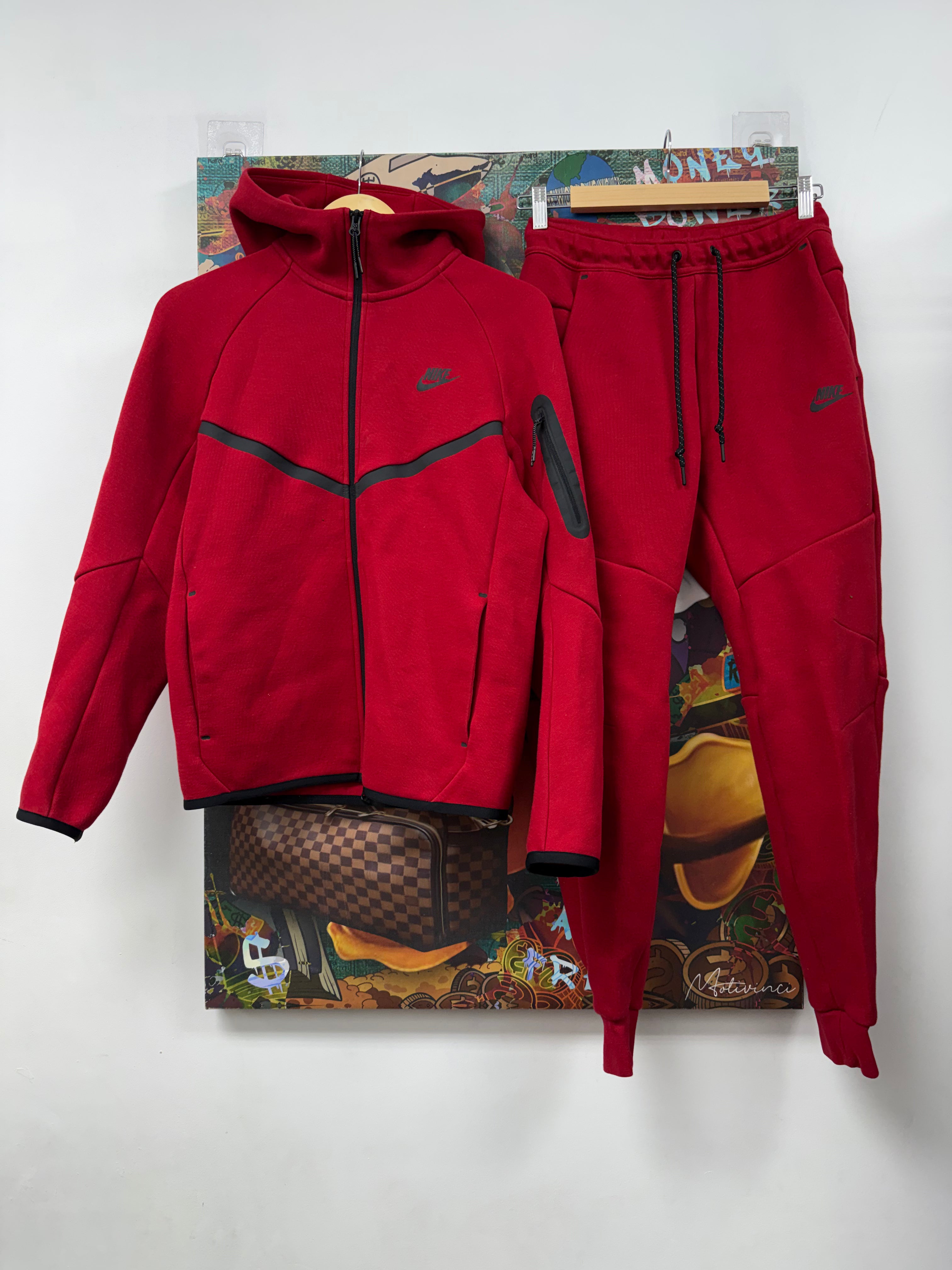 Nike Red Sweatsuit