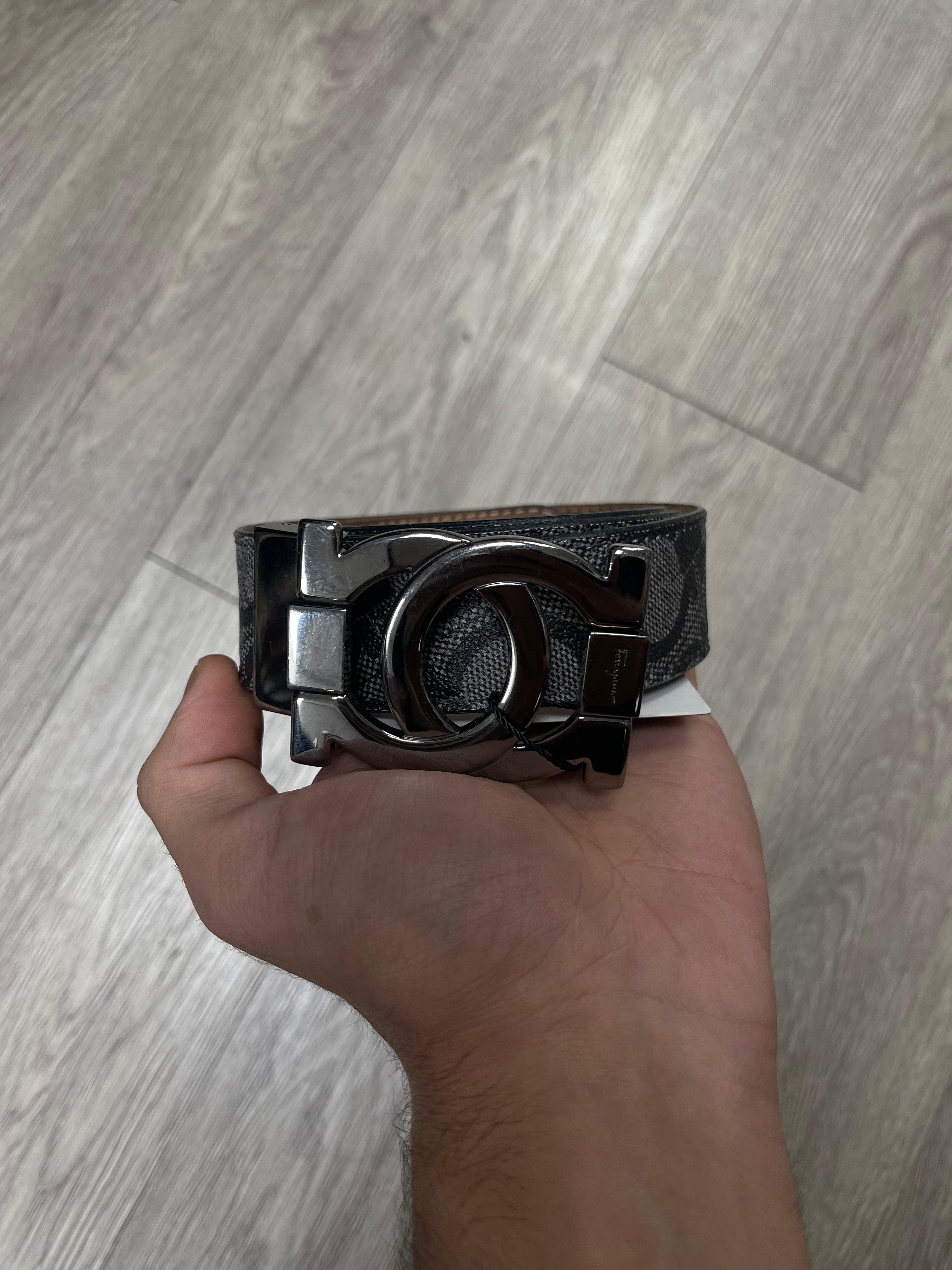 Ferragamo Horseshoe Monogram Belt