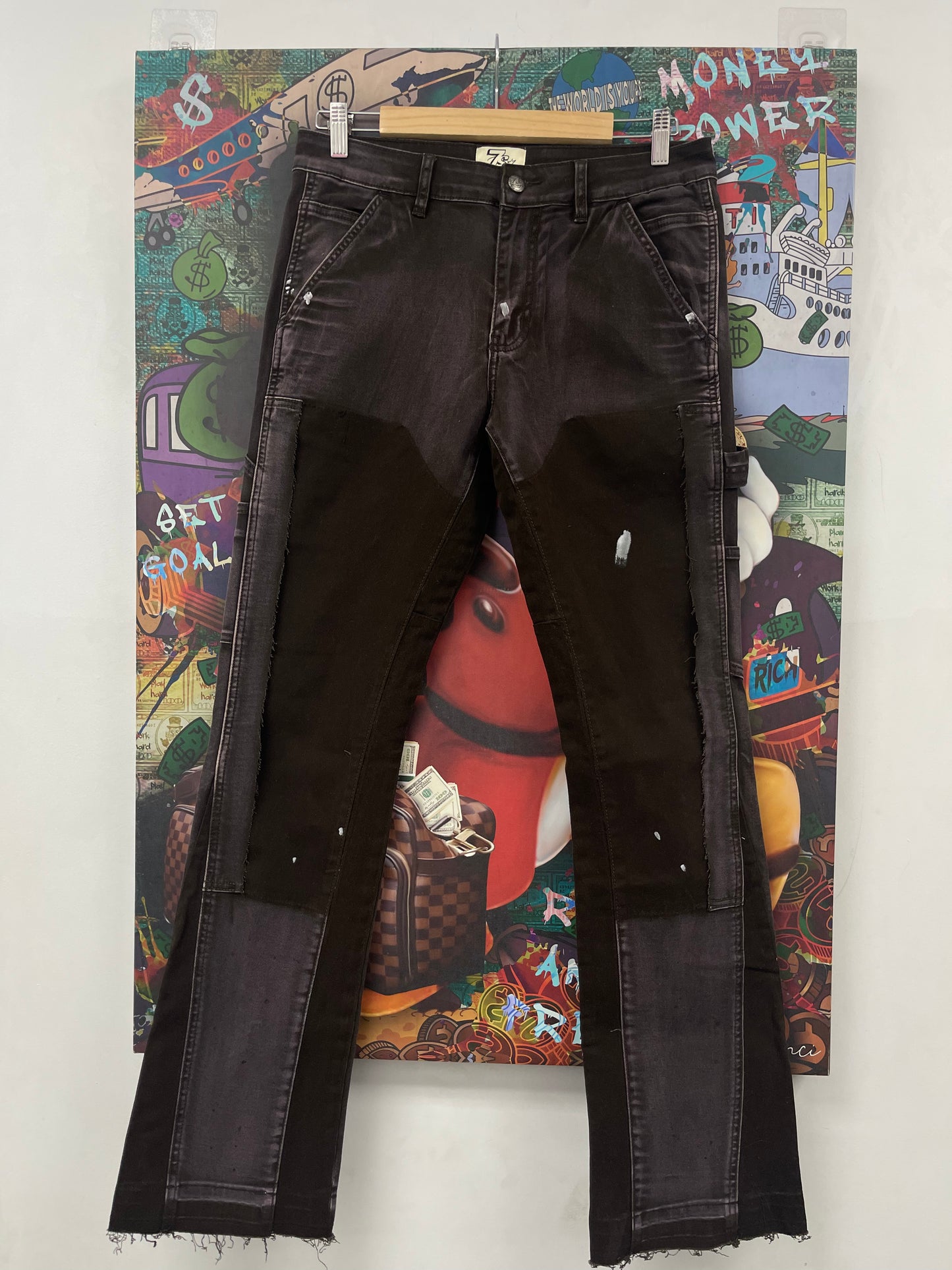 Triple 7 Brown Flares  New 32 With Tags