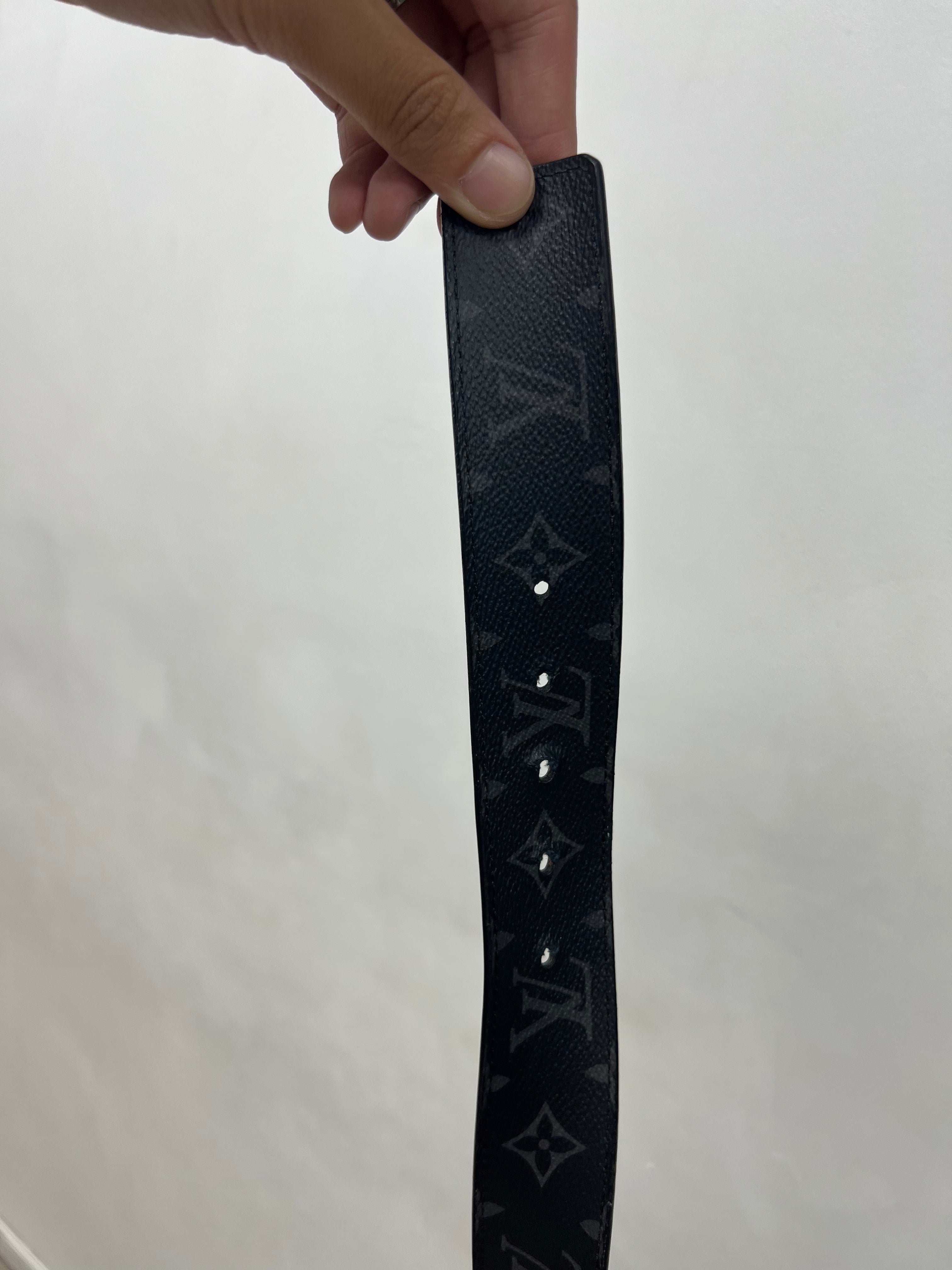 Louis Vuitton Black Monogram Belt