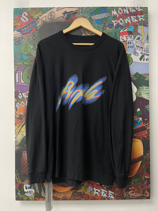 Purple Multi Color Black LS  Used