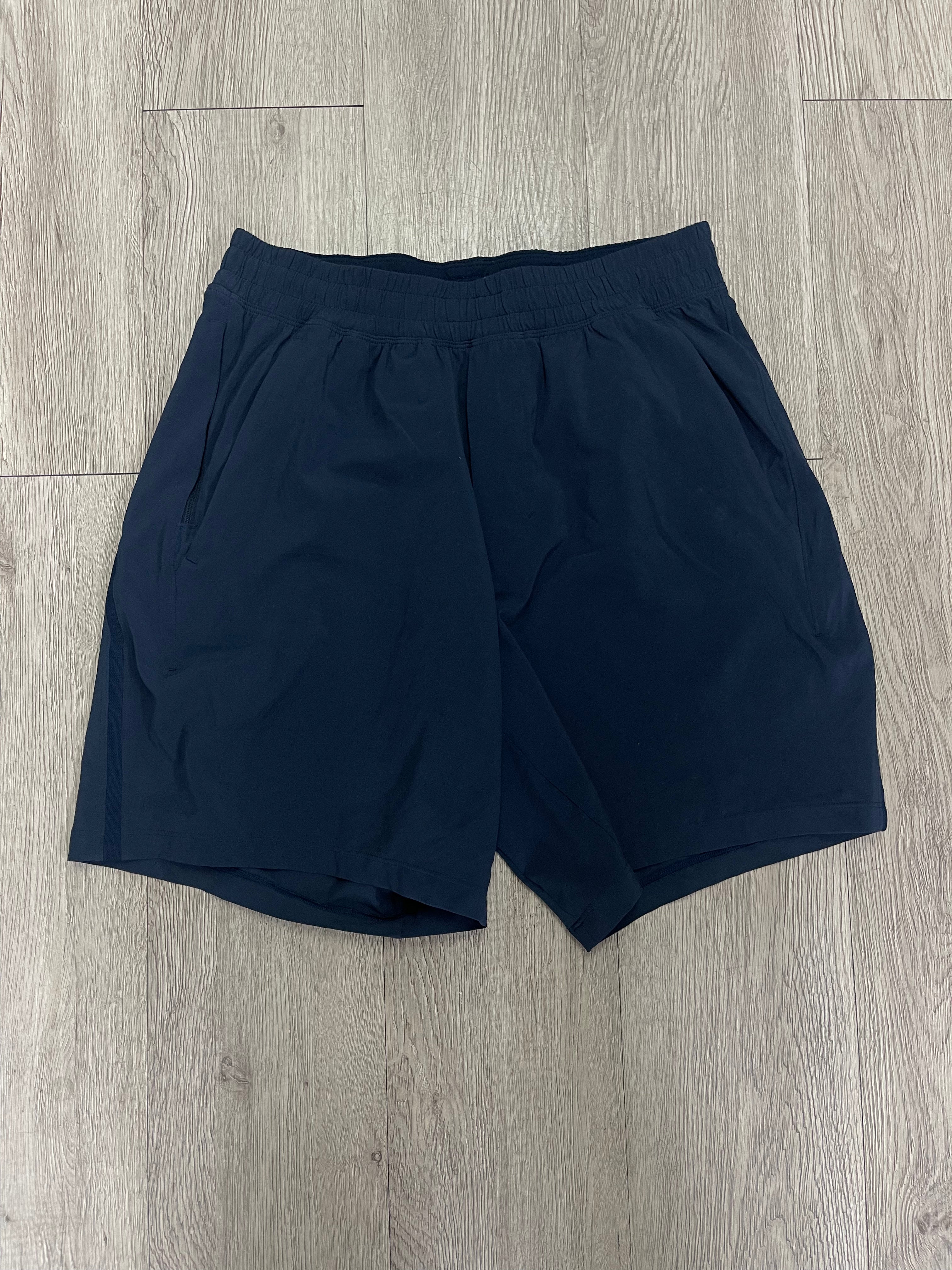 Lululemon Navy Pacebreaker Shorts