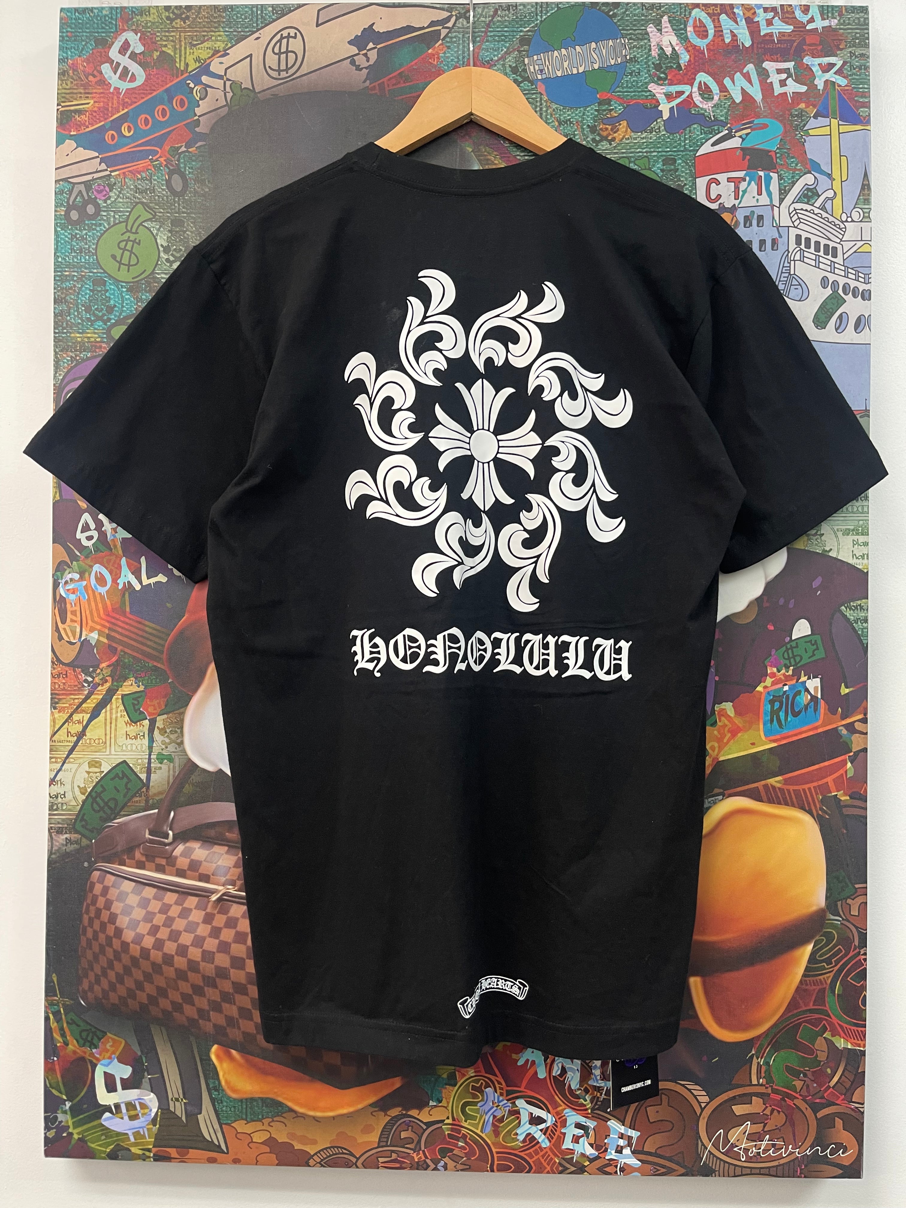 Chrome Hearts Black Honolulu Tee
