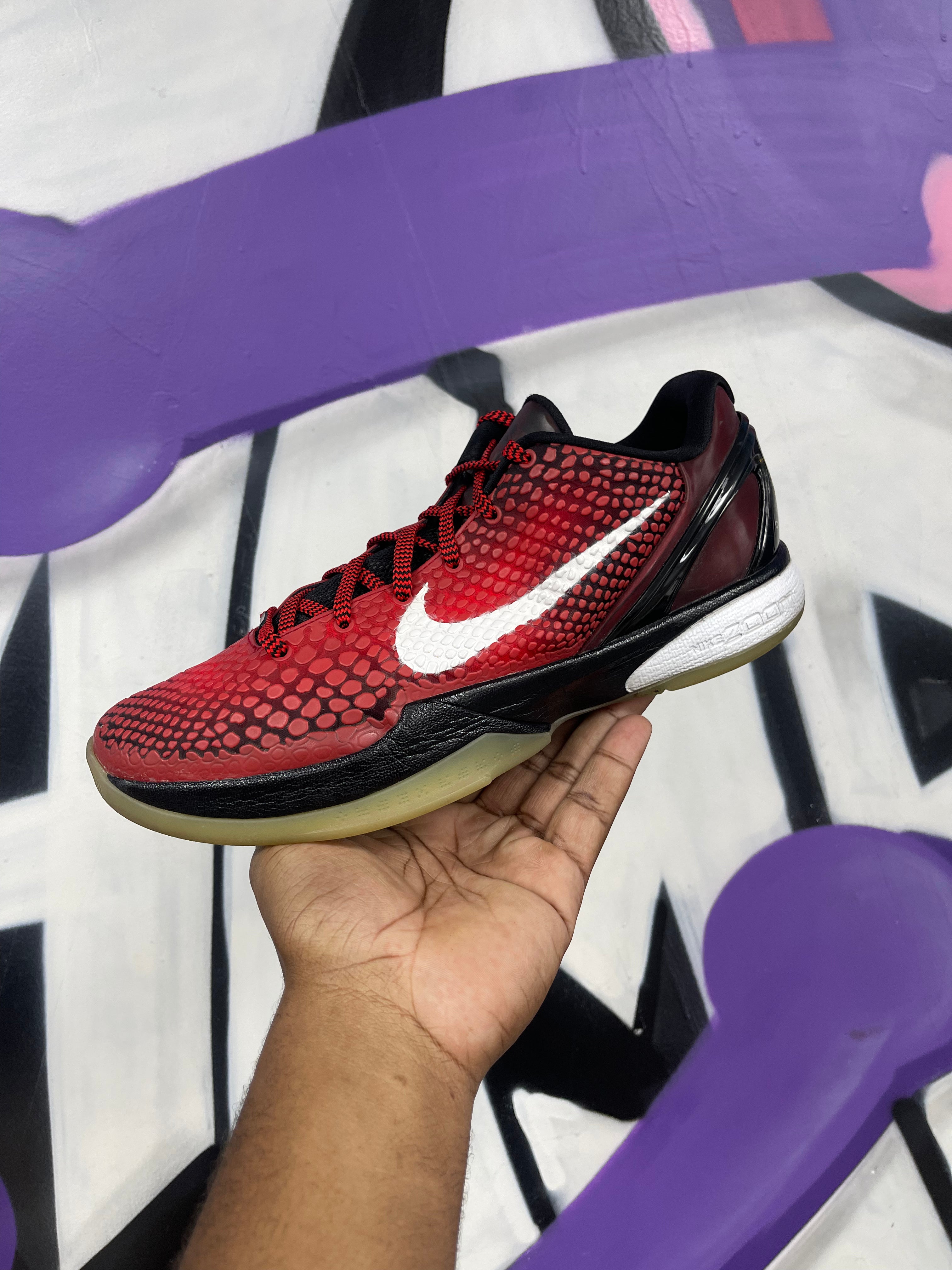 Nike Kobe 6 ASG Challenge West Red Sneakers