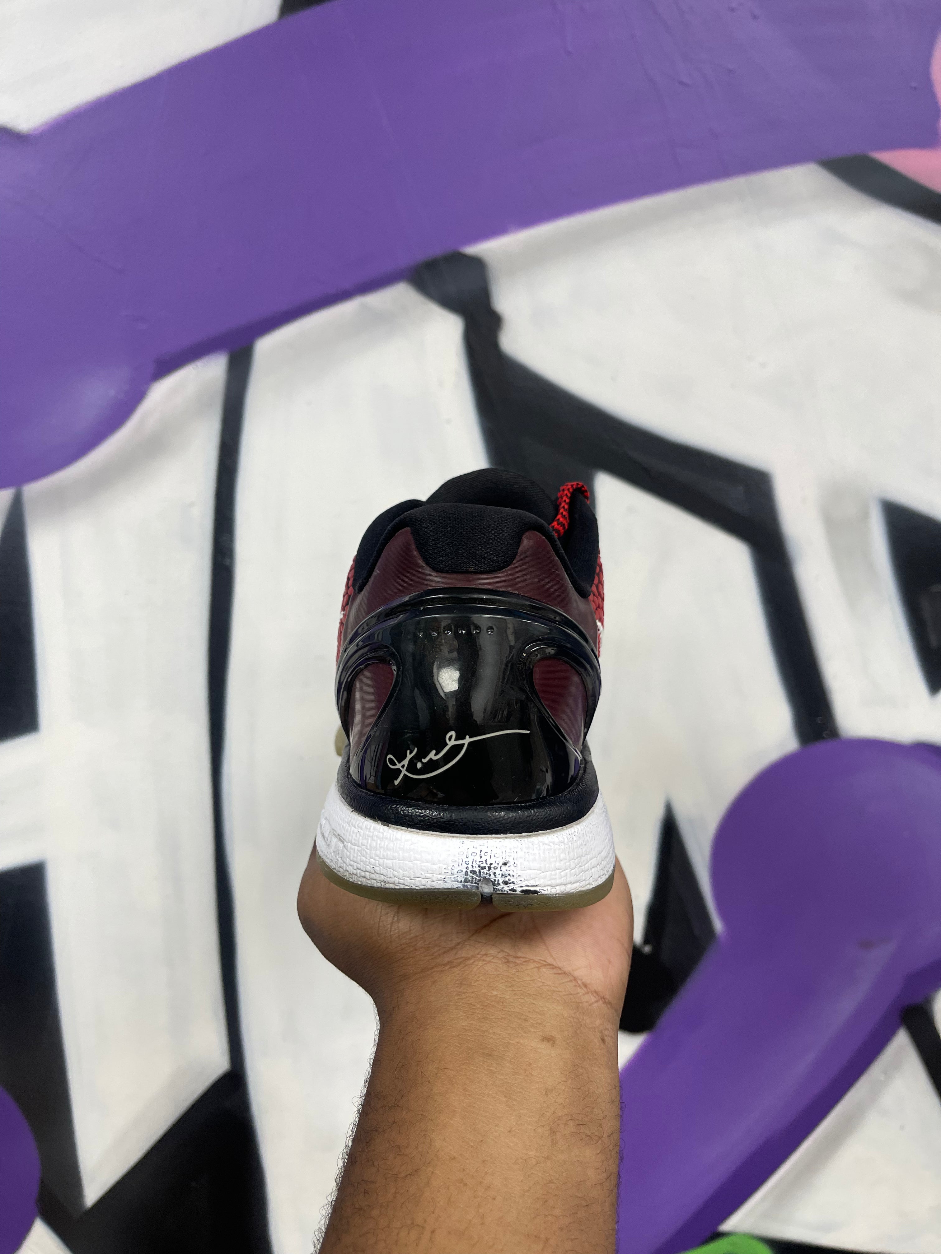 Nike Kobe 6 ASG Challenge West Red Sneakers