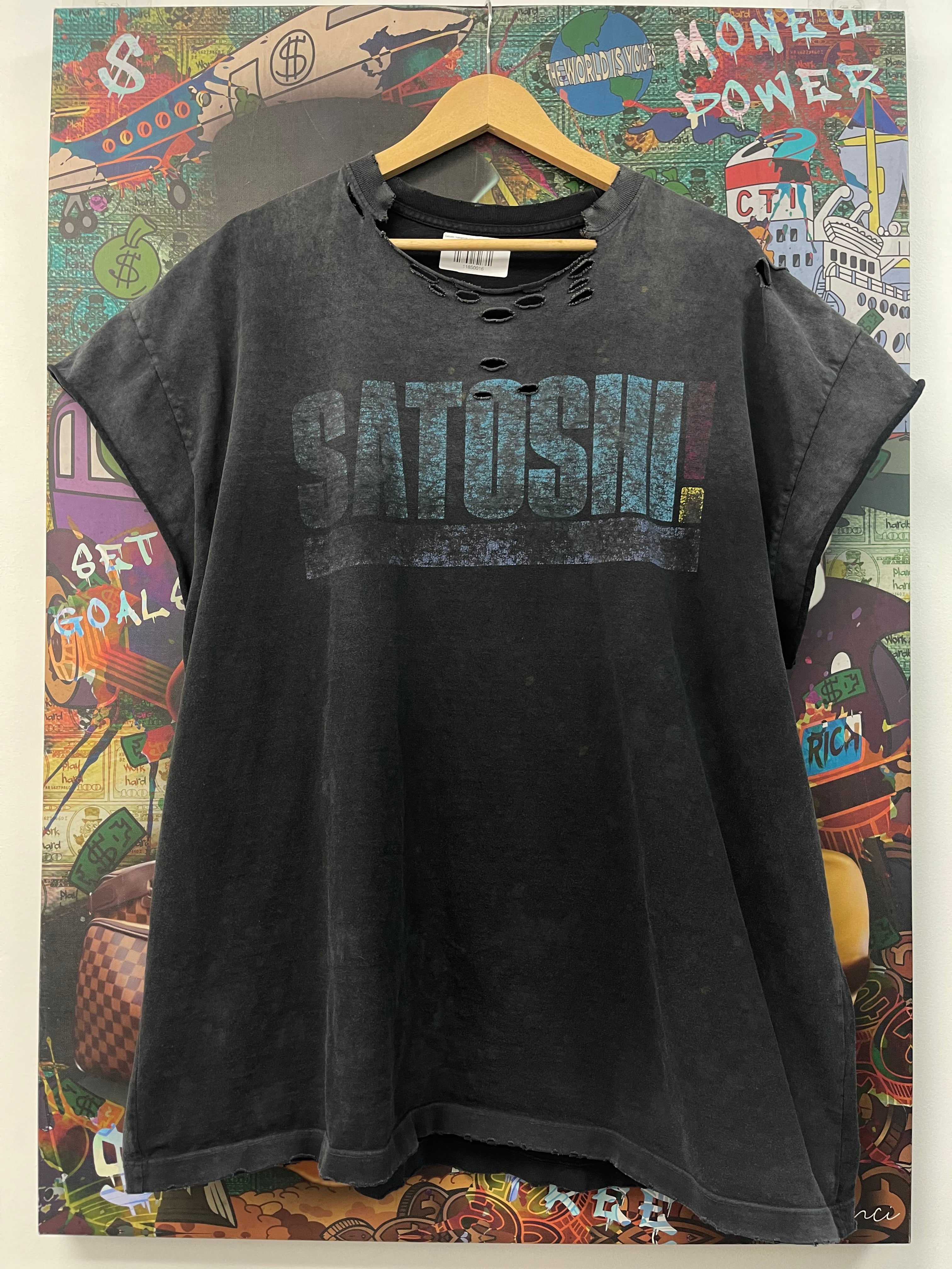 Satoshi Nakamoto Where There's Smoke There's Fire Sleeveless Tee