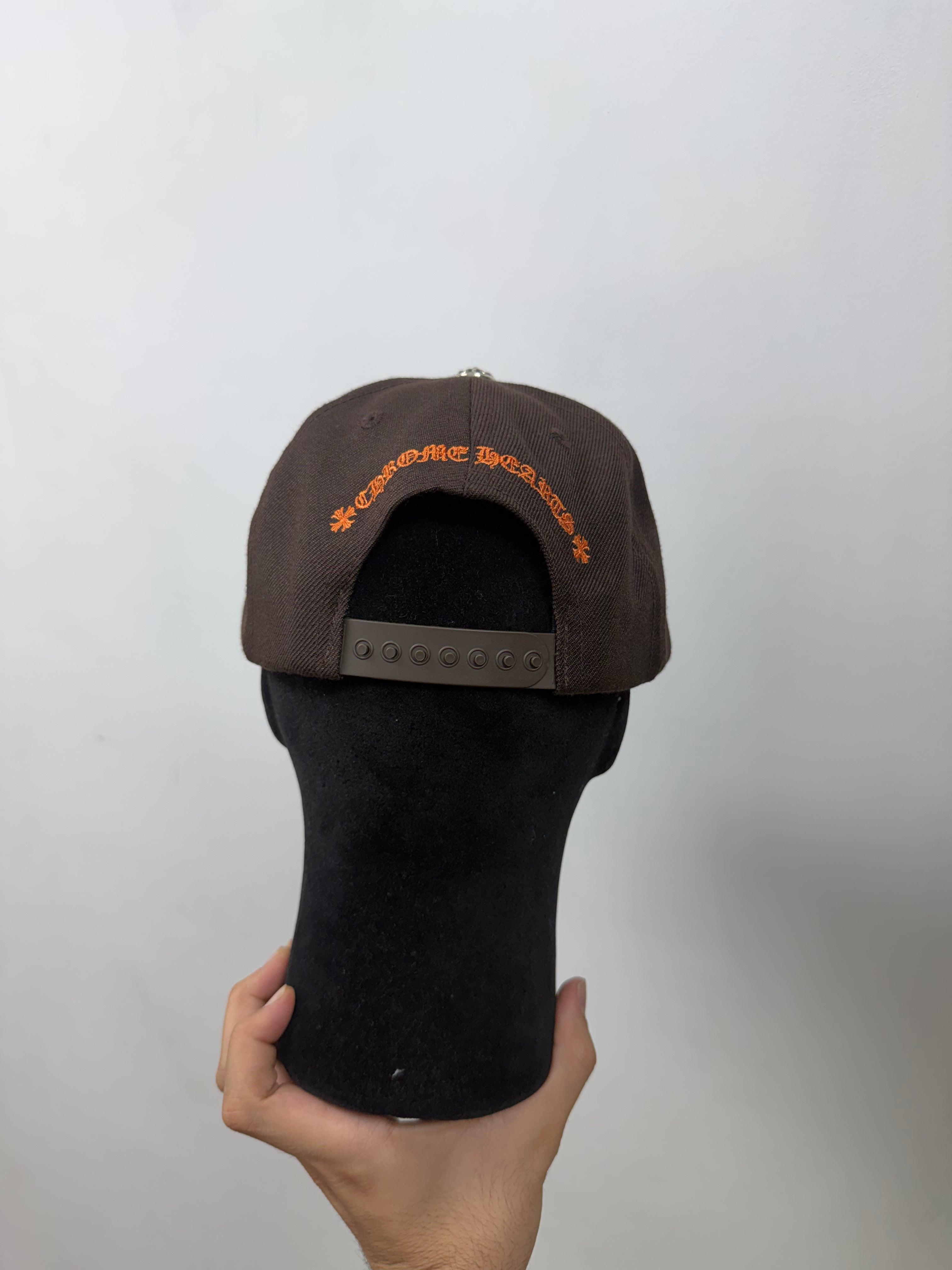 Chrome Hearts Brown Orange Baseball Trucker Hat