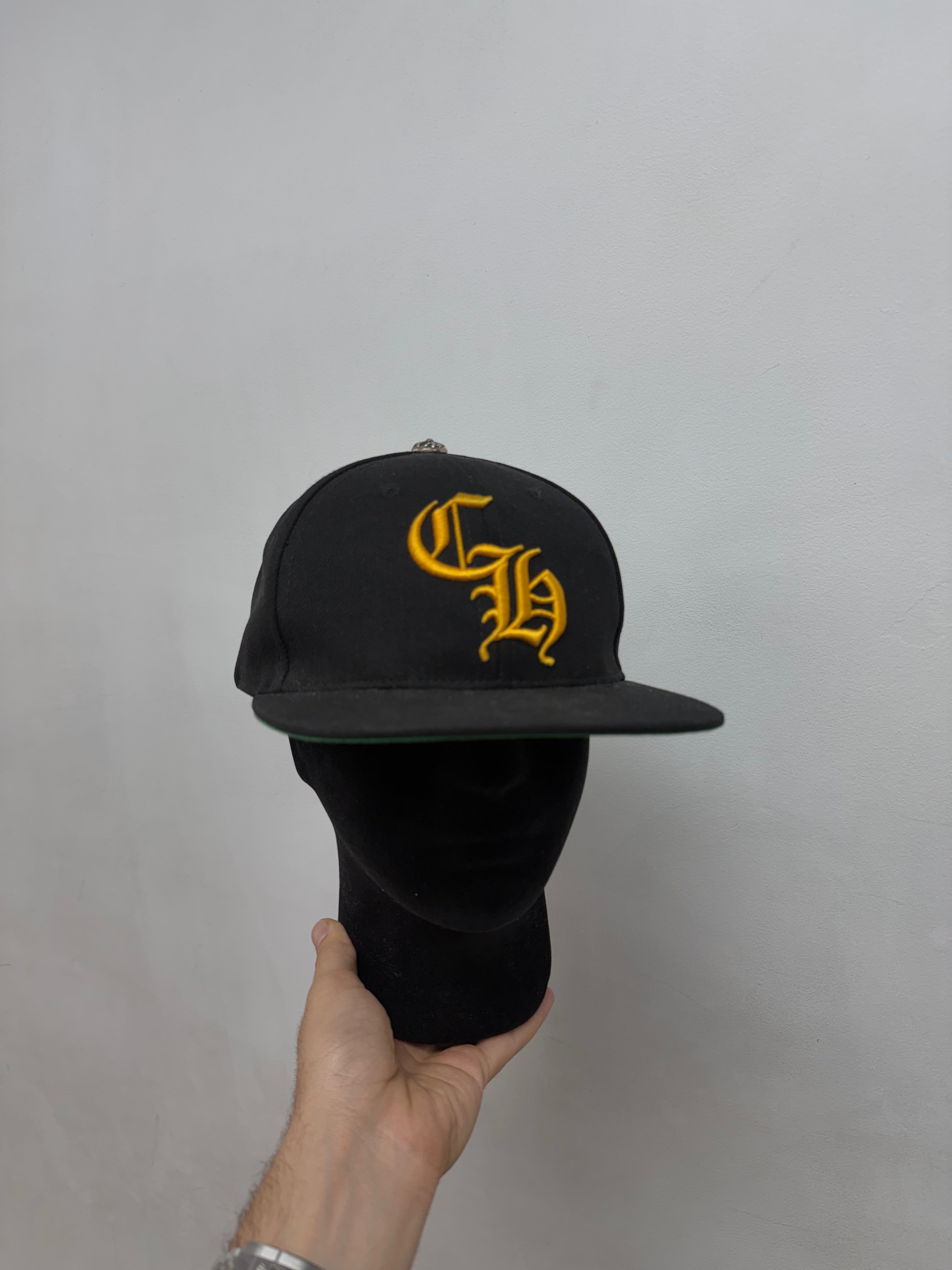 Chrome Hearts Black Gold Hat